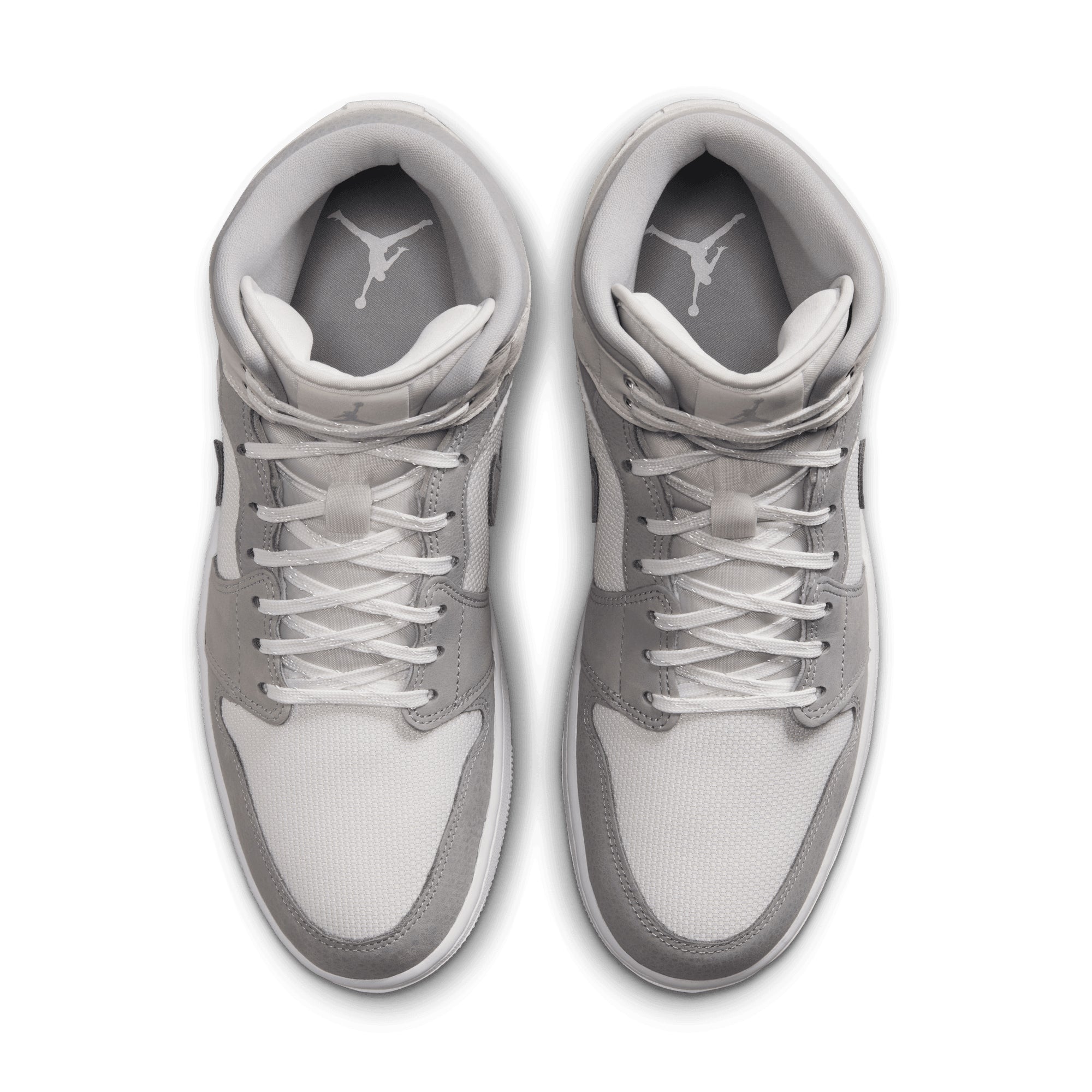 Air Jordan 1 Mid SE SUMMIT WHITE/LT SMOKE GREY-PHANTOM-SAIL IO2050-100