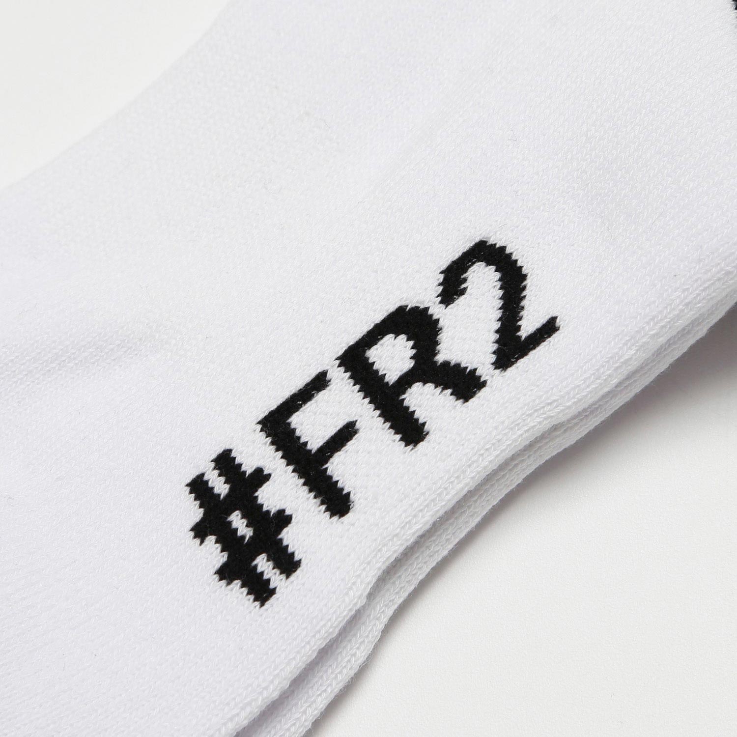 Caution Socks FRA622 White