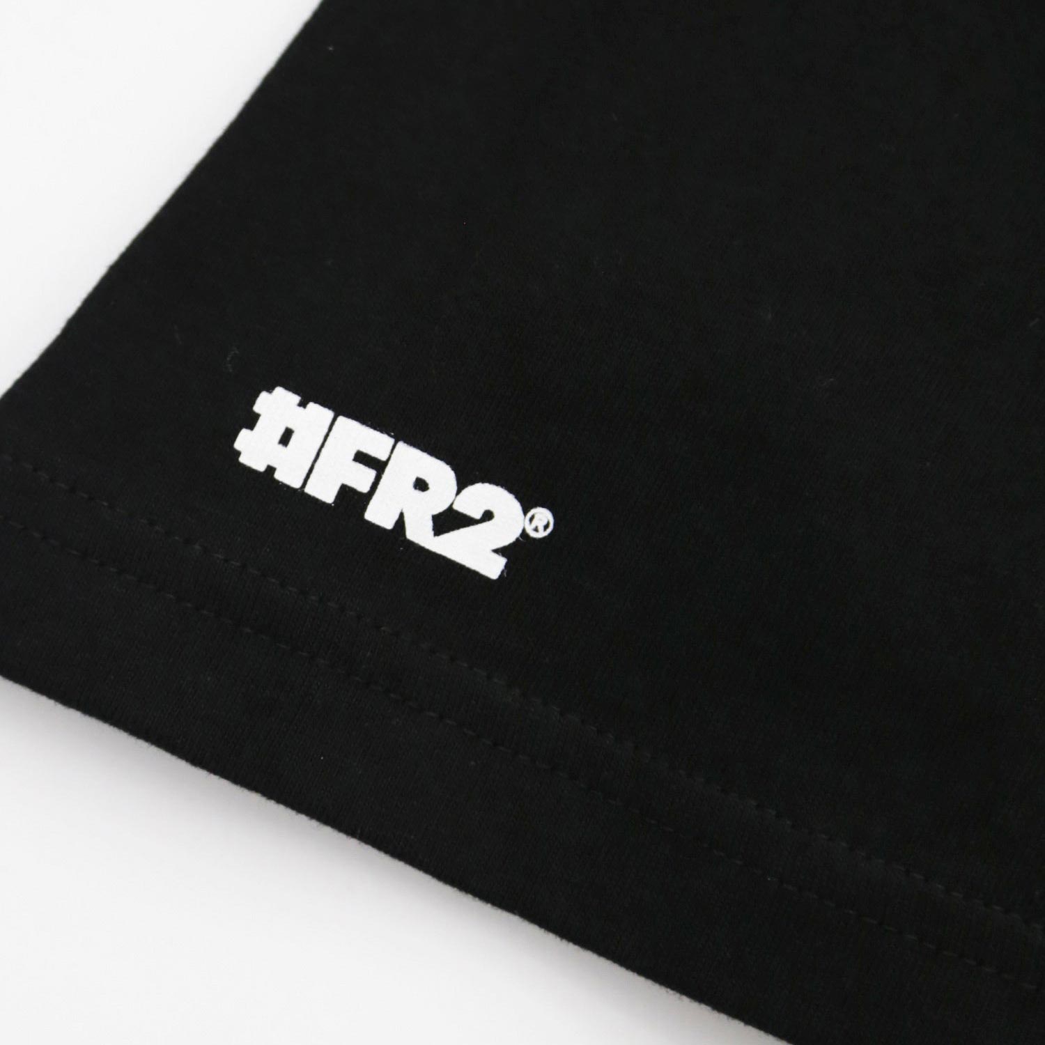 Caution Embroidery Tee FRC2318 Black