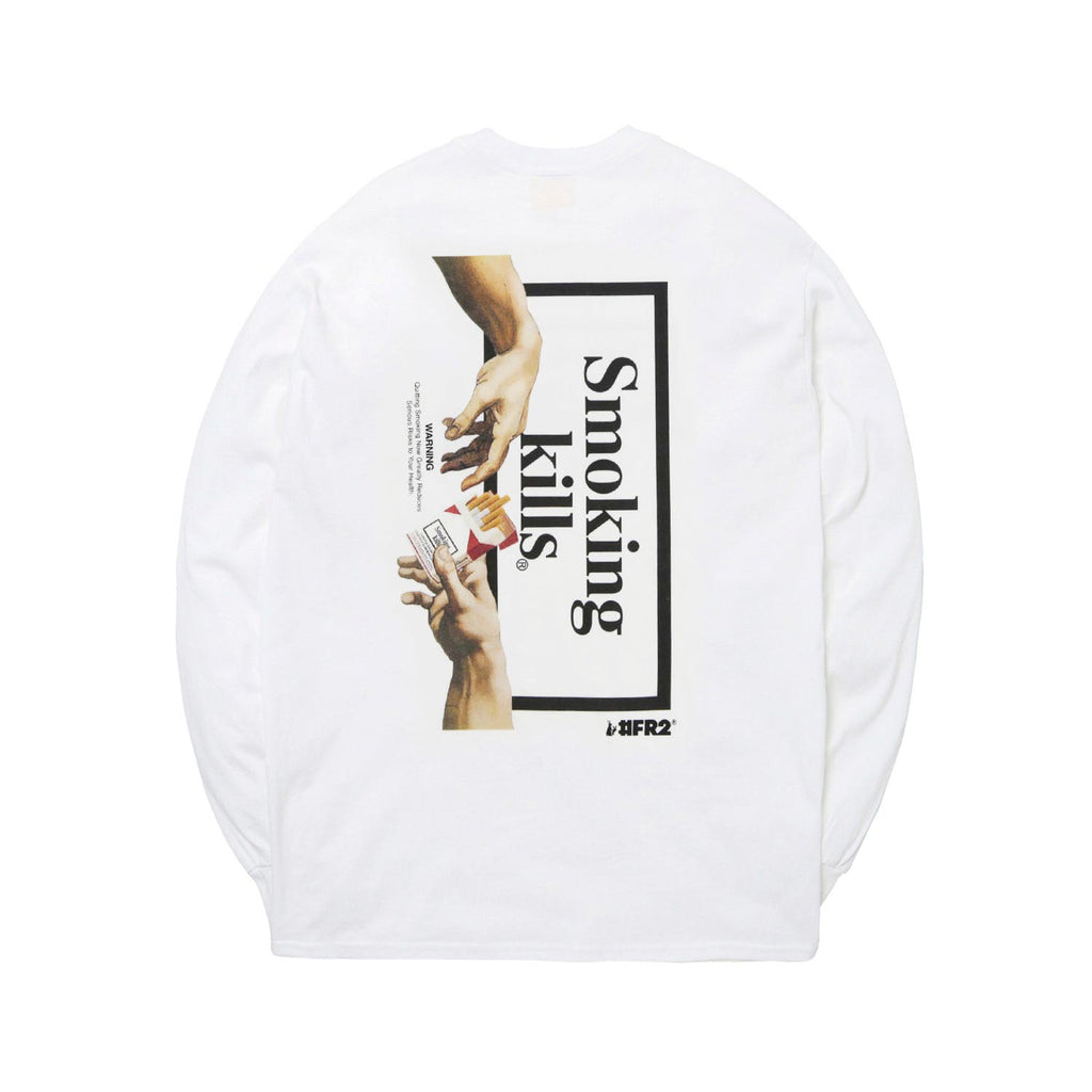 Bum A Smoke L/S Tee FRC2320 White