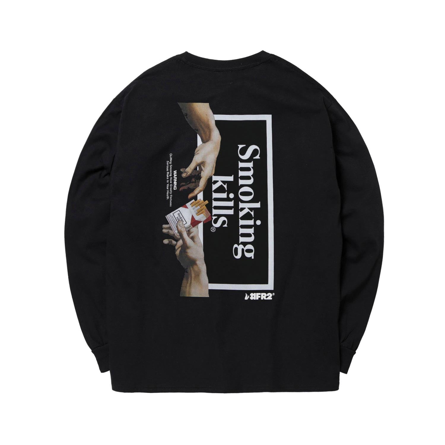 Bum A Smoke L/S Tee FRC2320 Black