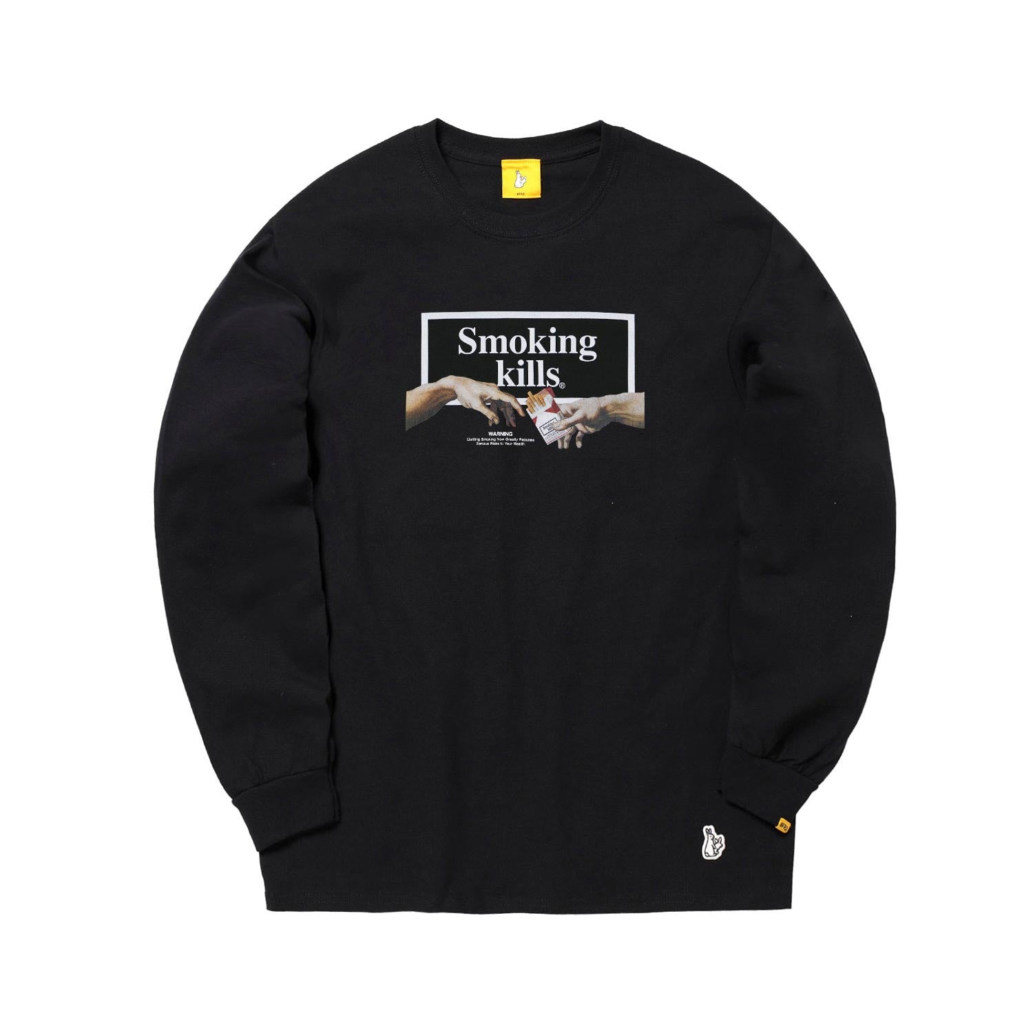 Bum A Smoke L/S Tee FRC2320 Black