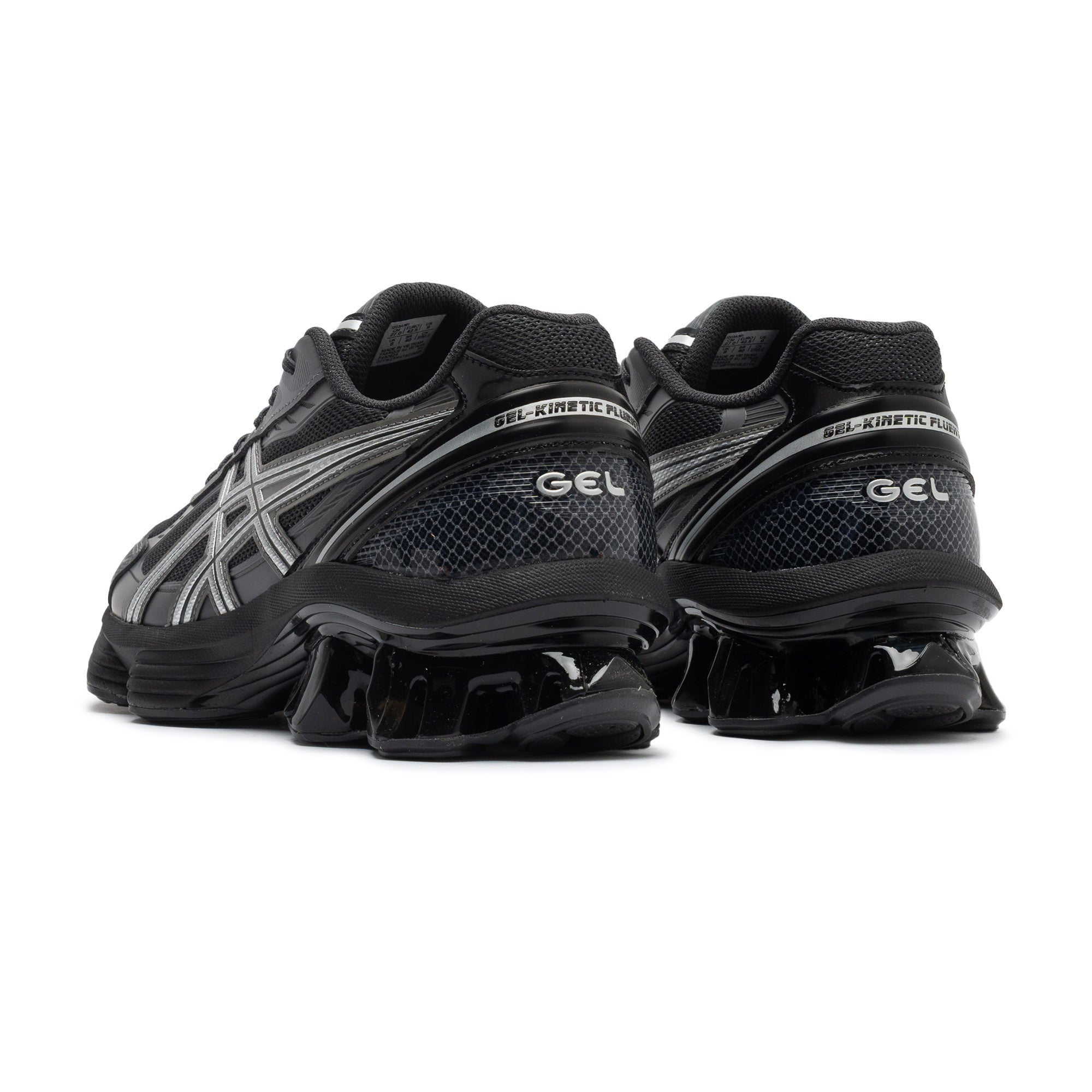 【ほぼ新品】asics GEL-KINETIC FLUENT 24cm 黒 GEL-KINETIC FLUENT Sportstyle Shoes US - Asics