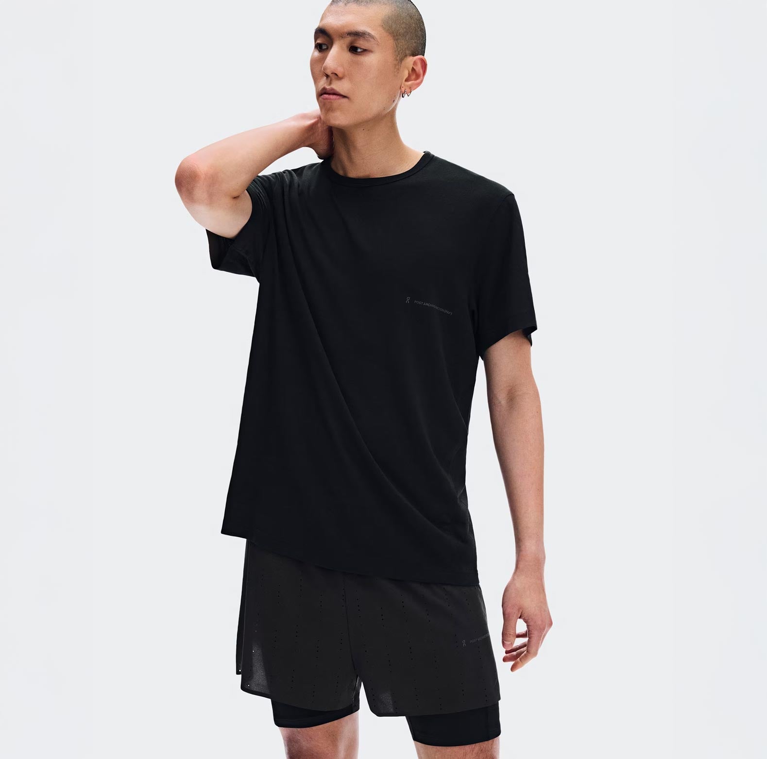 Running Tee PAF Black 1UG10080553