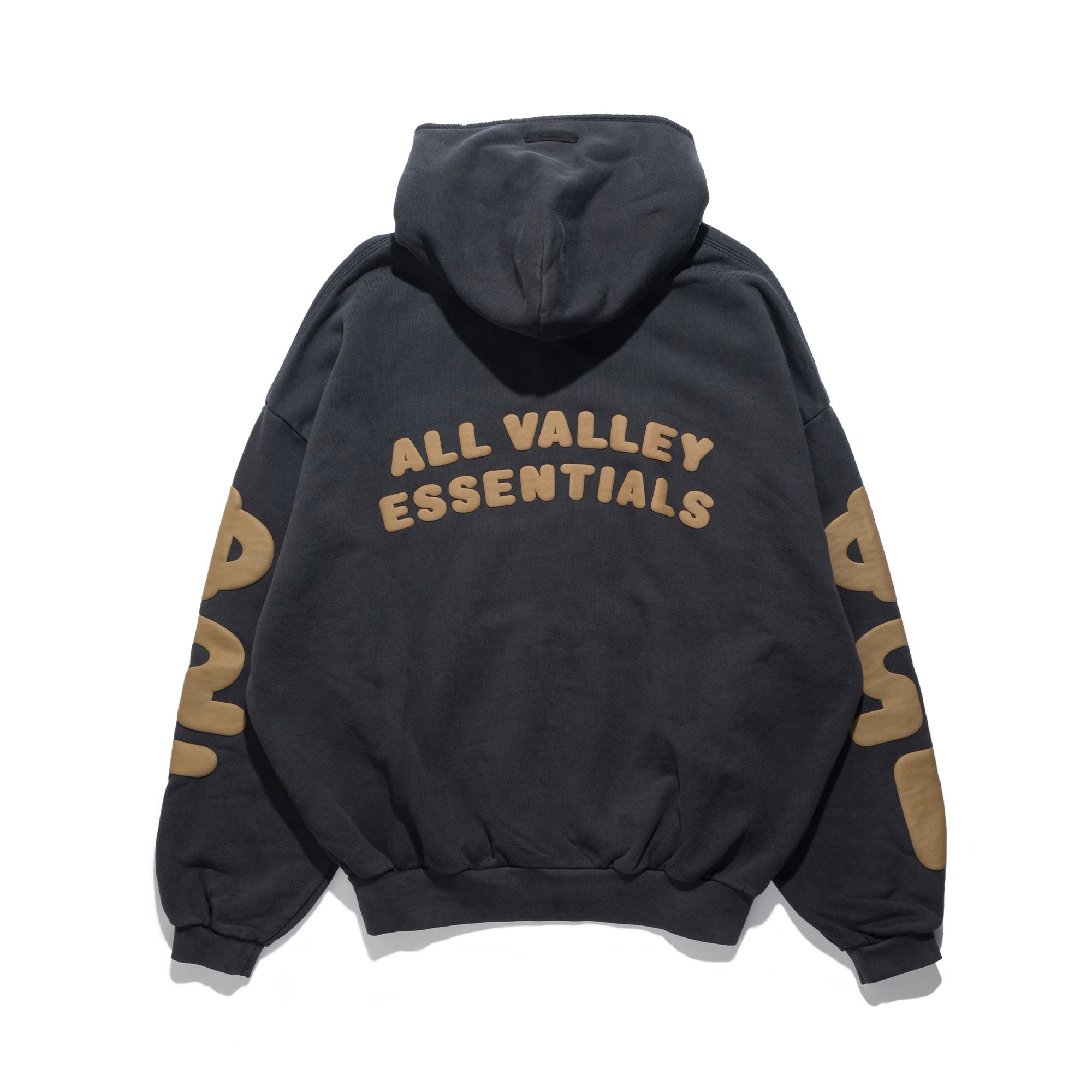 90's Zip Up Hoodie Washed Grey RW00388-0146