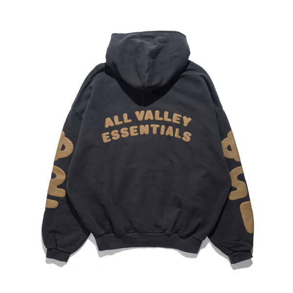 90's Zip Up Hoodie Washed Grey RW00388-0146