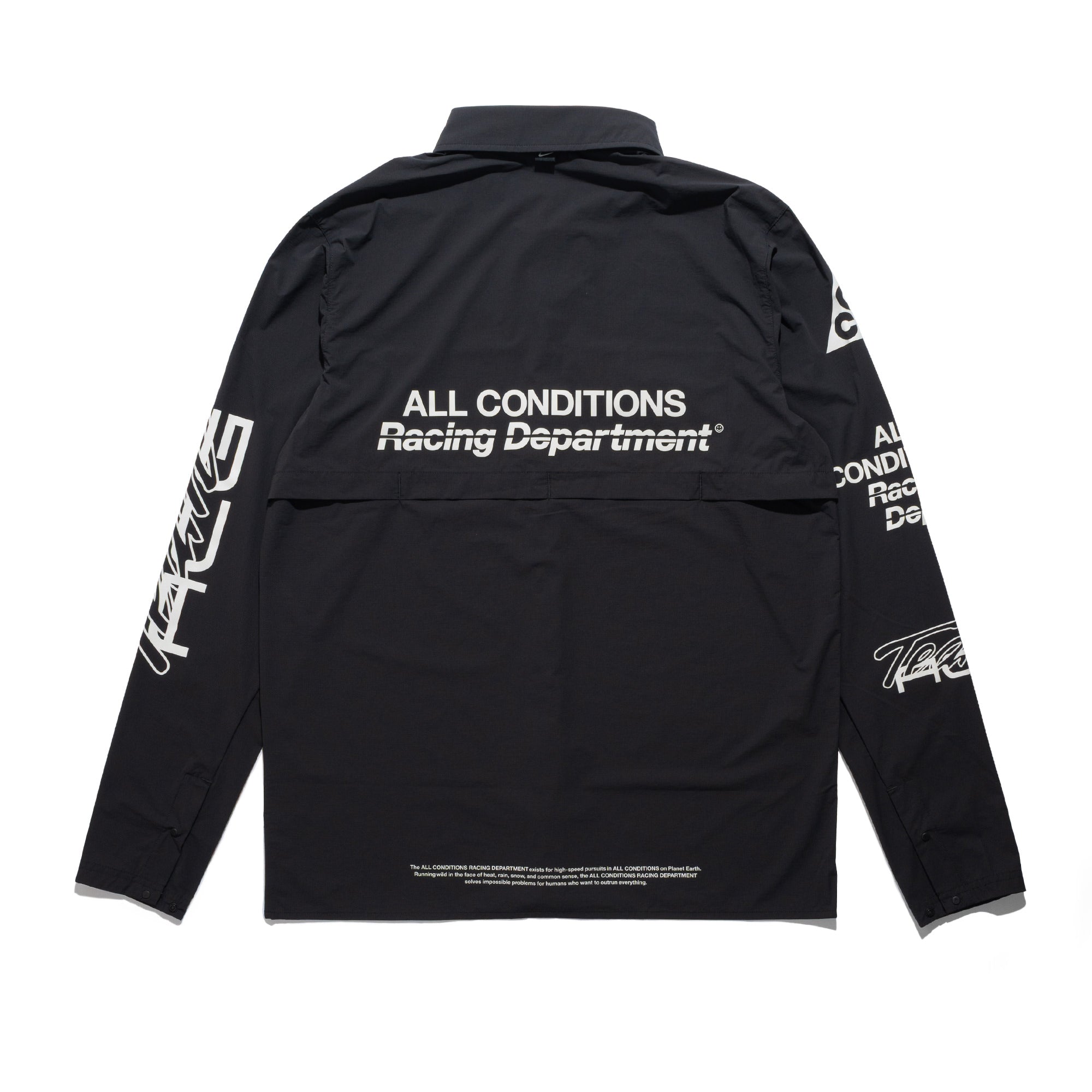 ACG Aireez UV Protection Button-Up DK SMOKE GREY/WHITE IU8150-070