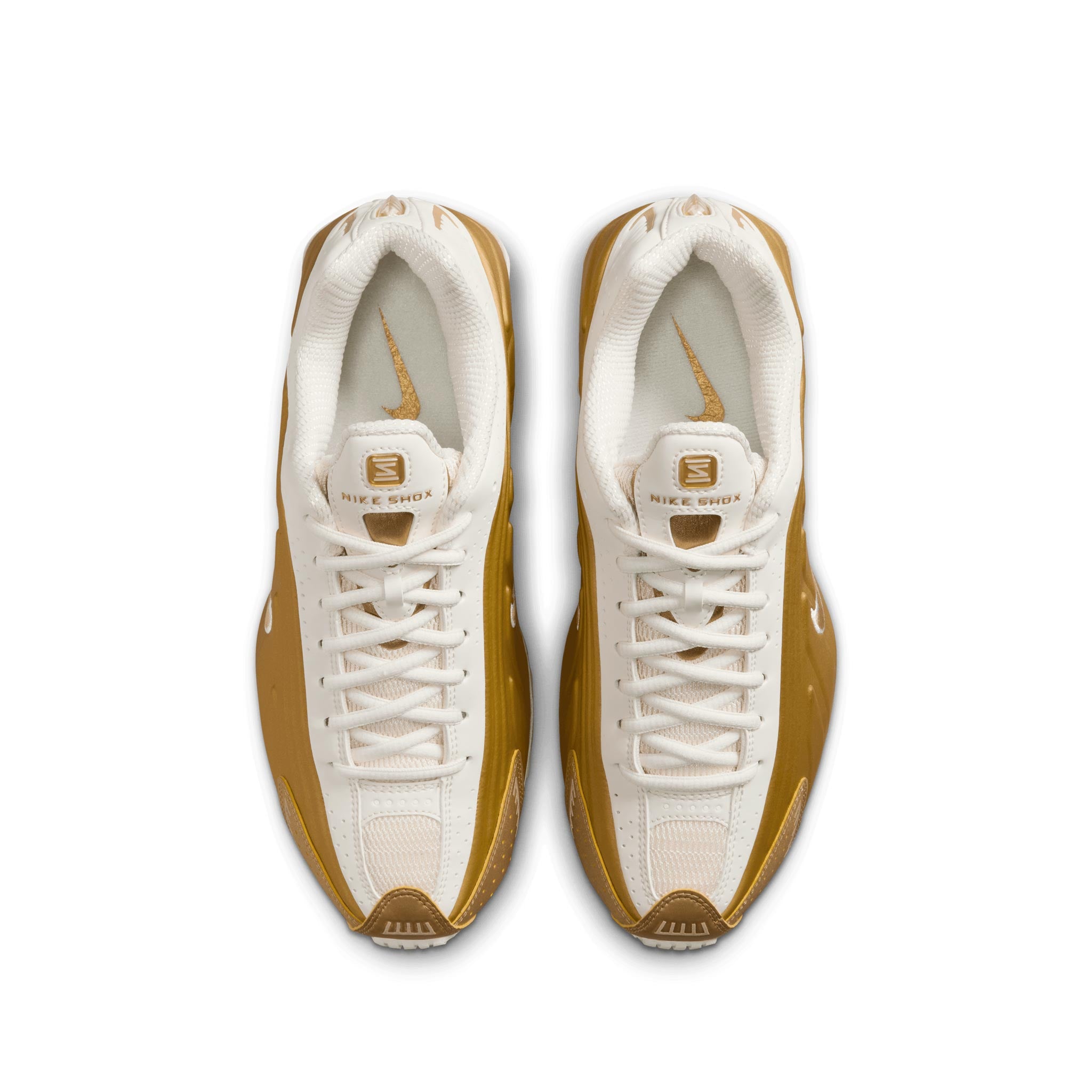 Women's Nike Shox METALLIC GOLD R4 AR3565-010