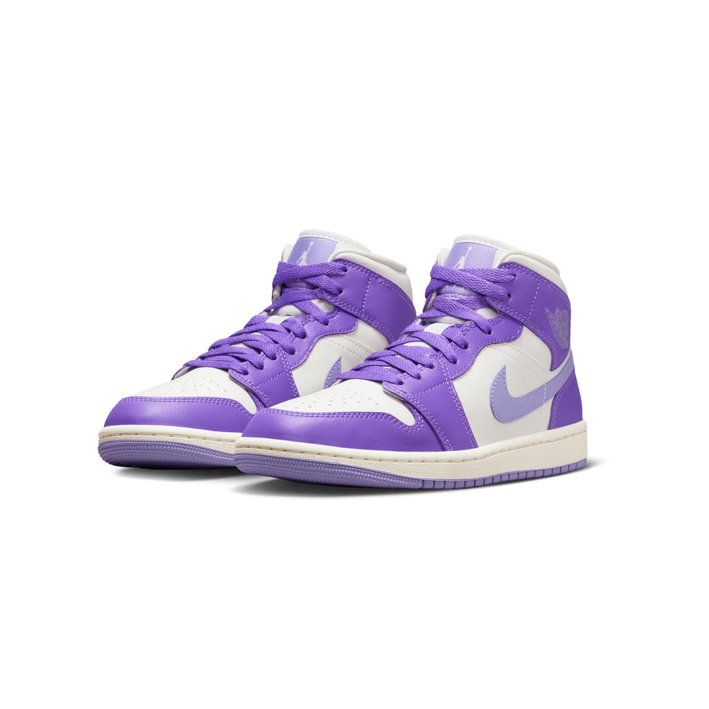 Women Air Jordan 1 Mid BQ6472-504 Action Grape