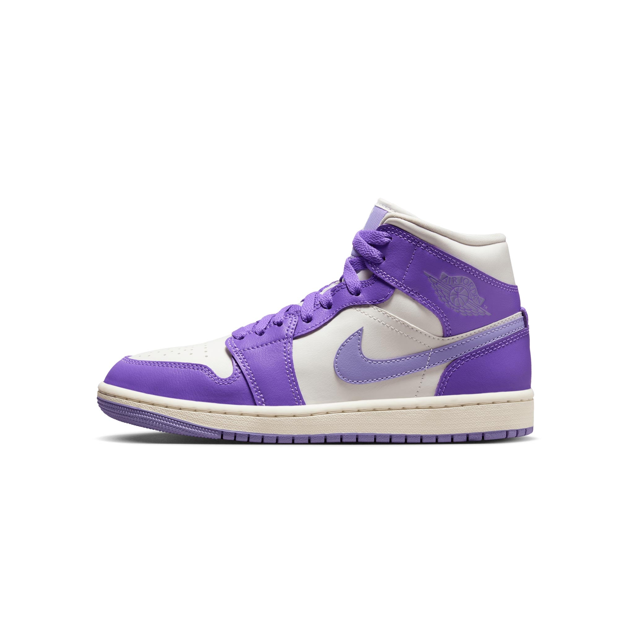 Women Air Jordan 1 Mid BQ6472-504 Action Grape – Capsule