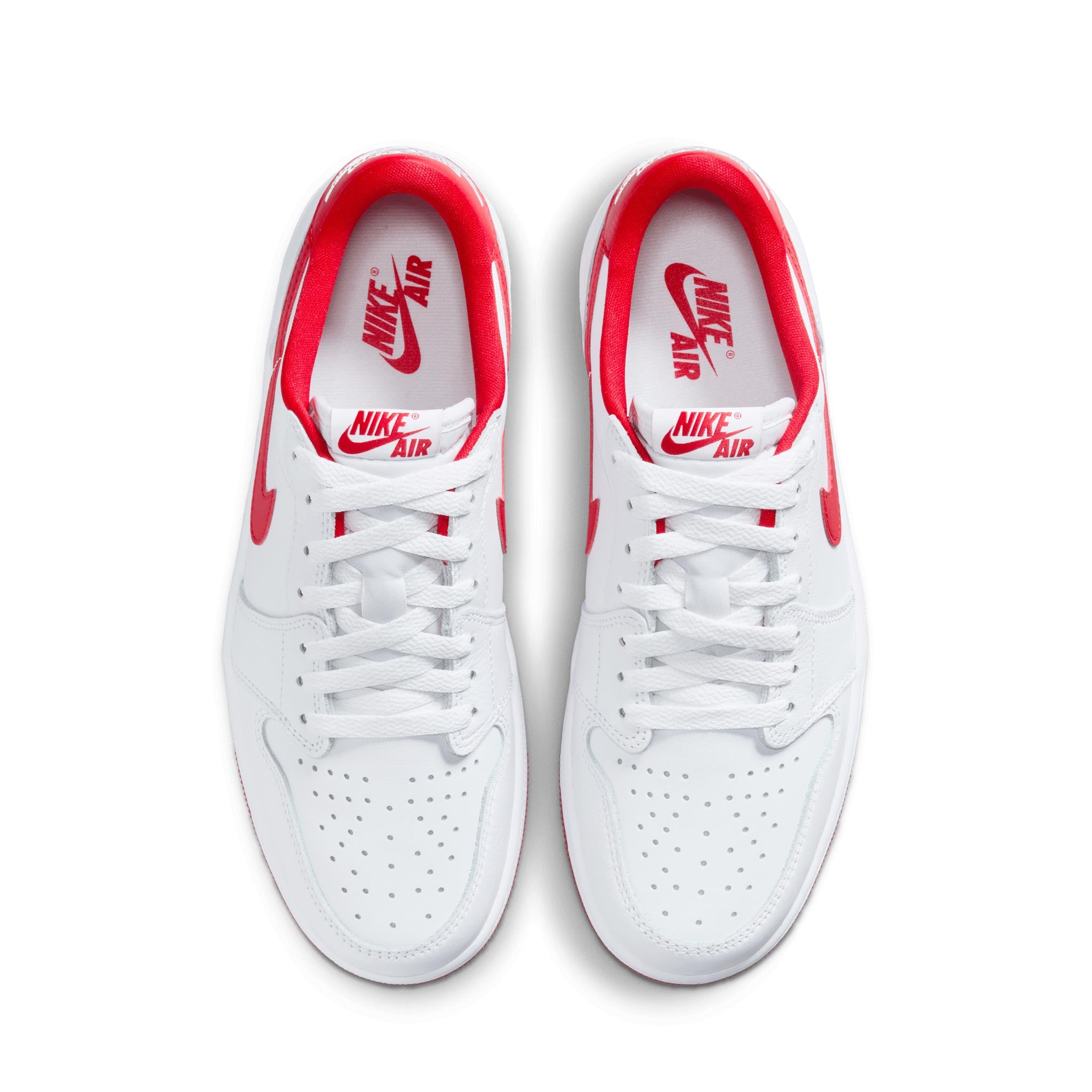 Jordan white red shoes sale