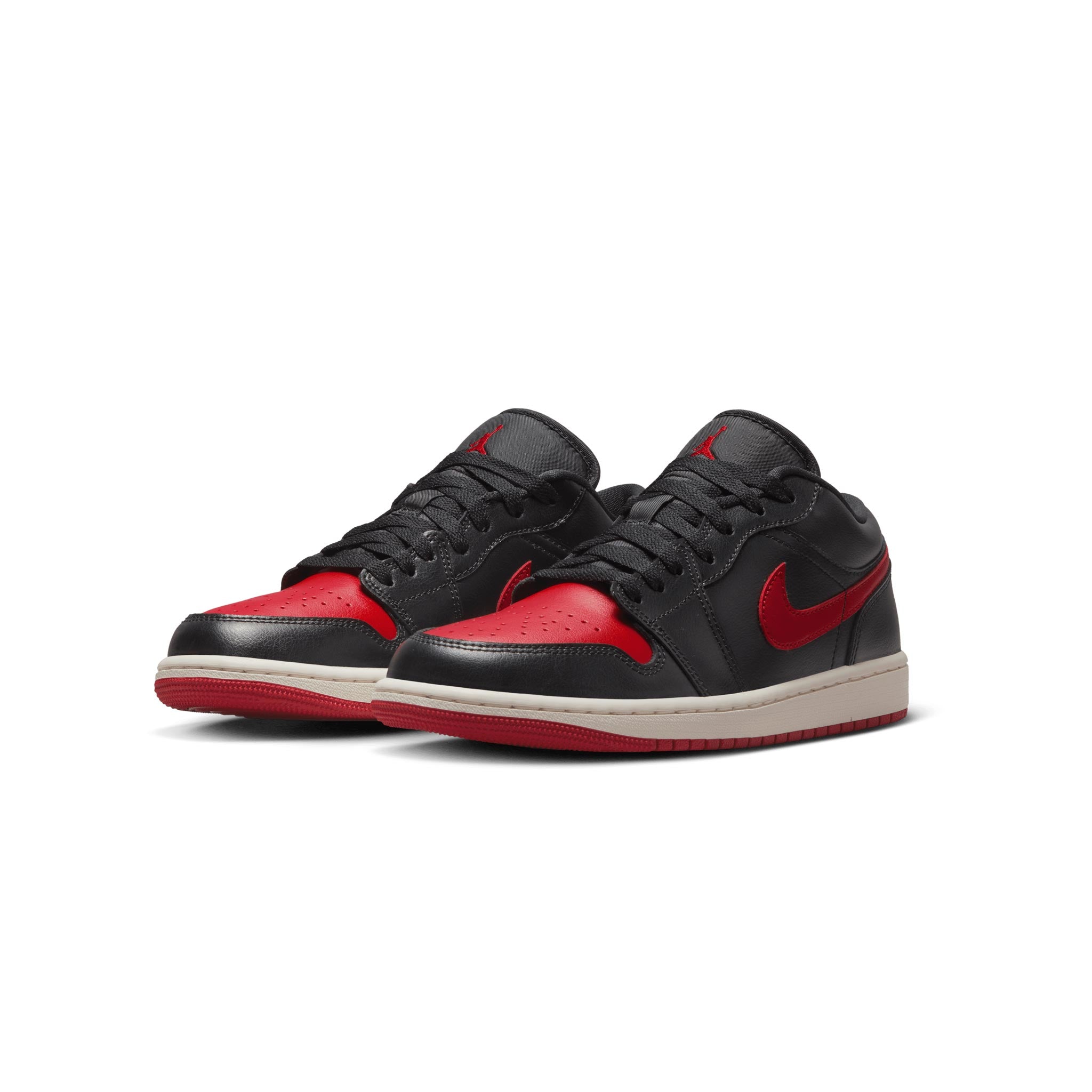 Women Air Jordan 1 Low DC0774 061 Black Gym Red Capsule