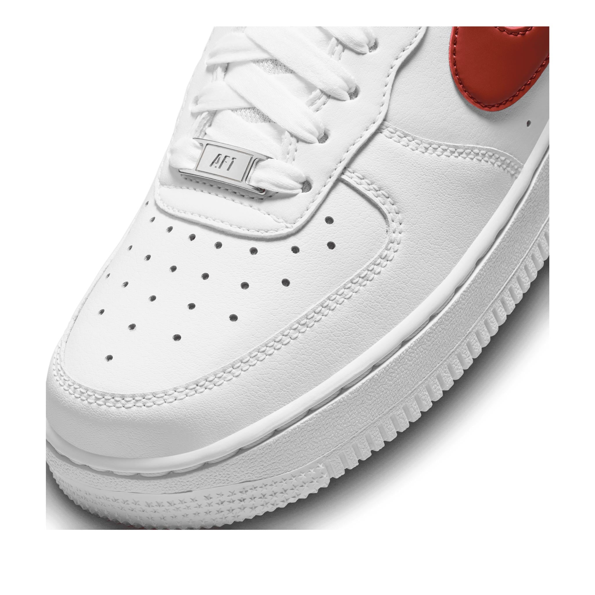 Nike air force 1 blue and red tick womens hotsell
