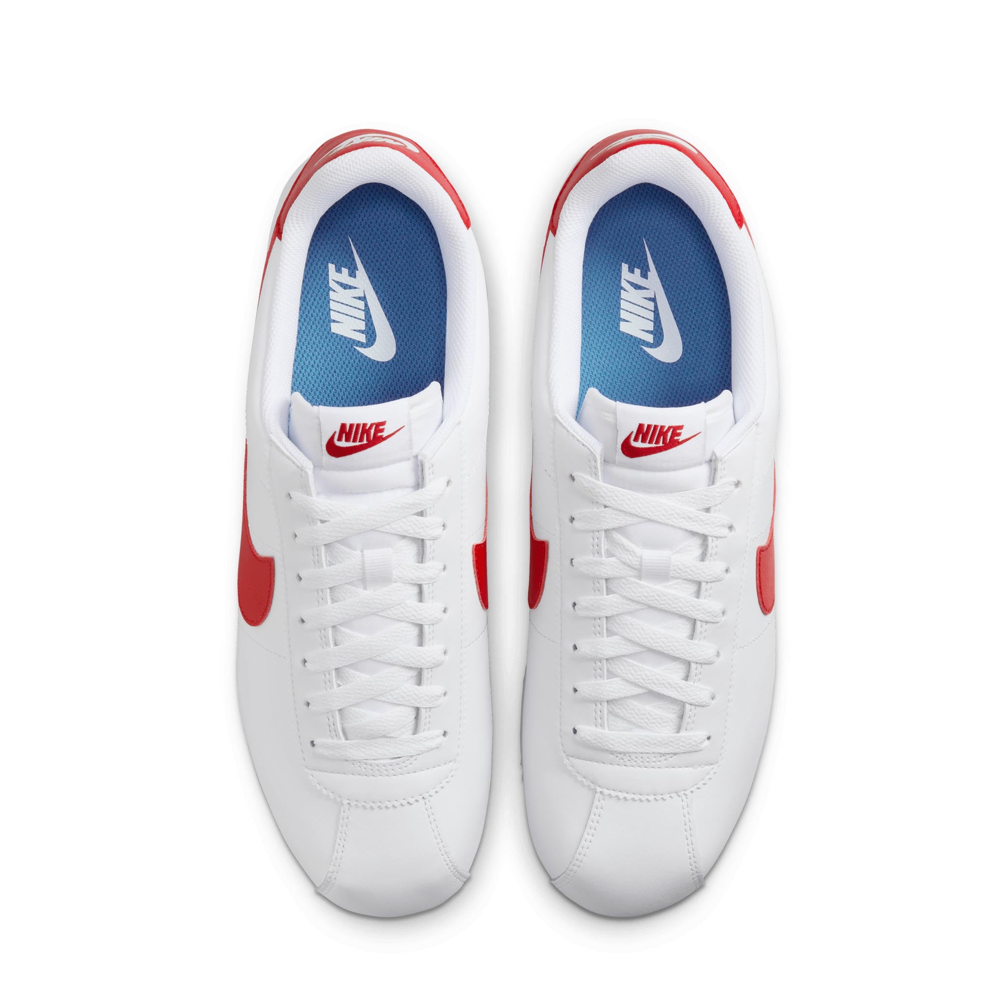 ★NIKE★ Cortez M White Varsity Red Varsity Blue DM4044108 D Nike Cortez Leather White/Varsity Red-Varsity Blue DM4044