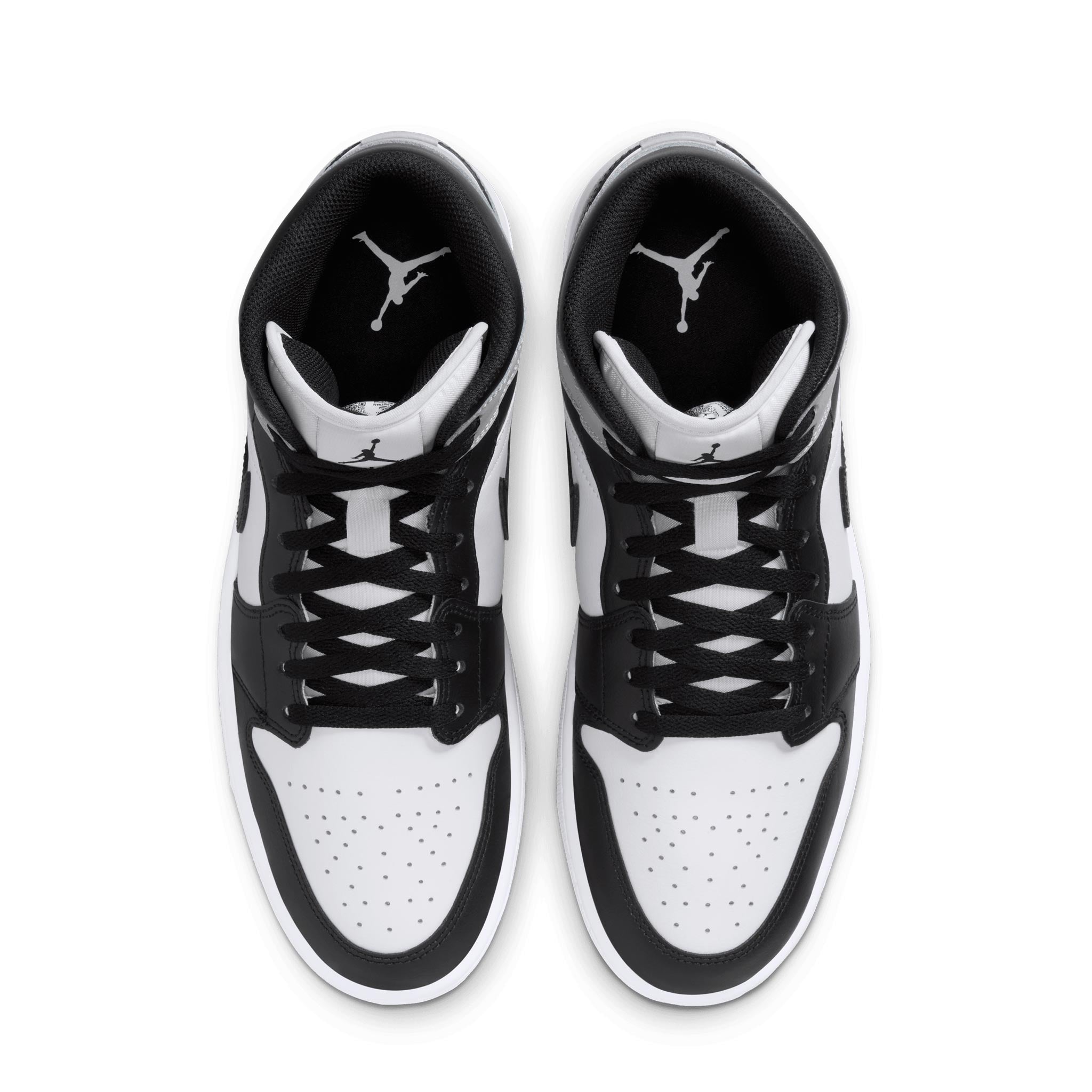 Air Jordan 1 Mid WHITE/BLACK-LT SMOKE GREY DQ8426-101