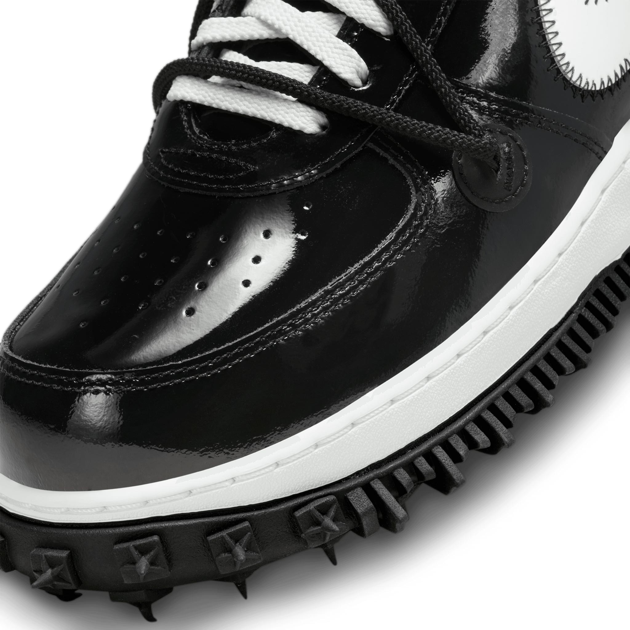 Air force 1 microbranding store black