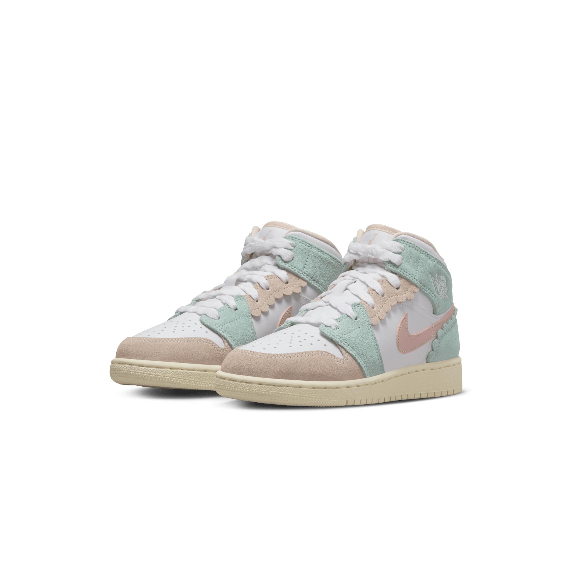 Air Jordan 1 Mid SE (GS) DZ5361-100 White