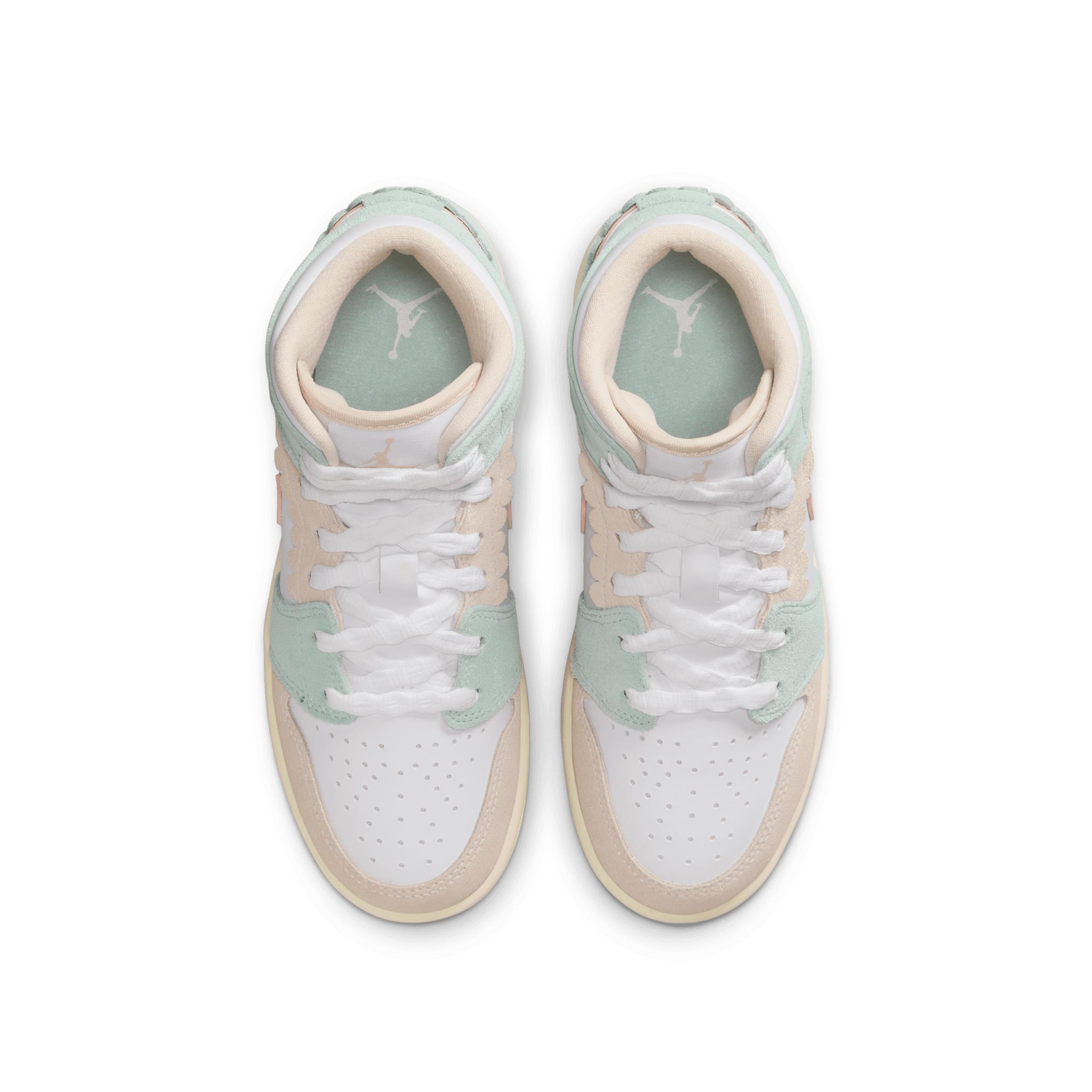 Air Jordan 1 Mid SE (GS) DZ5361-100 White