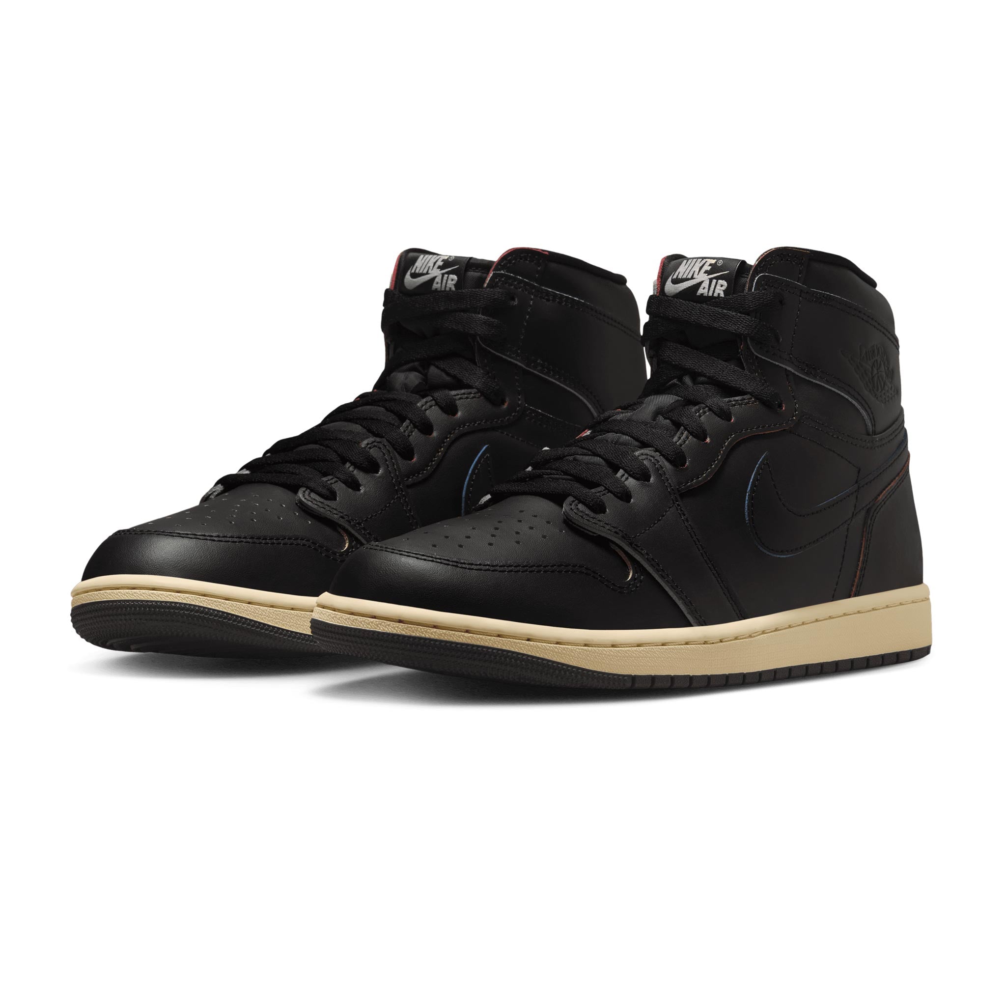 シューズ(男性用) Nike Air Jordan 1 Retro High OG Black Air Jordan 1 High Retro BLACK/BLACK-MUSLIN OG DZ5485-002 – Capsule