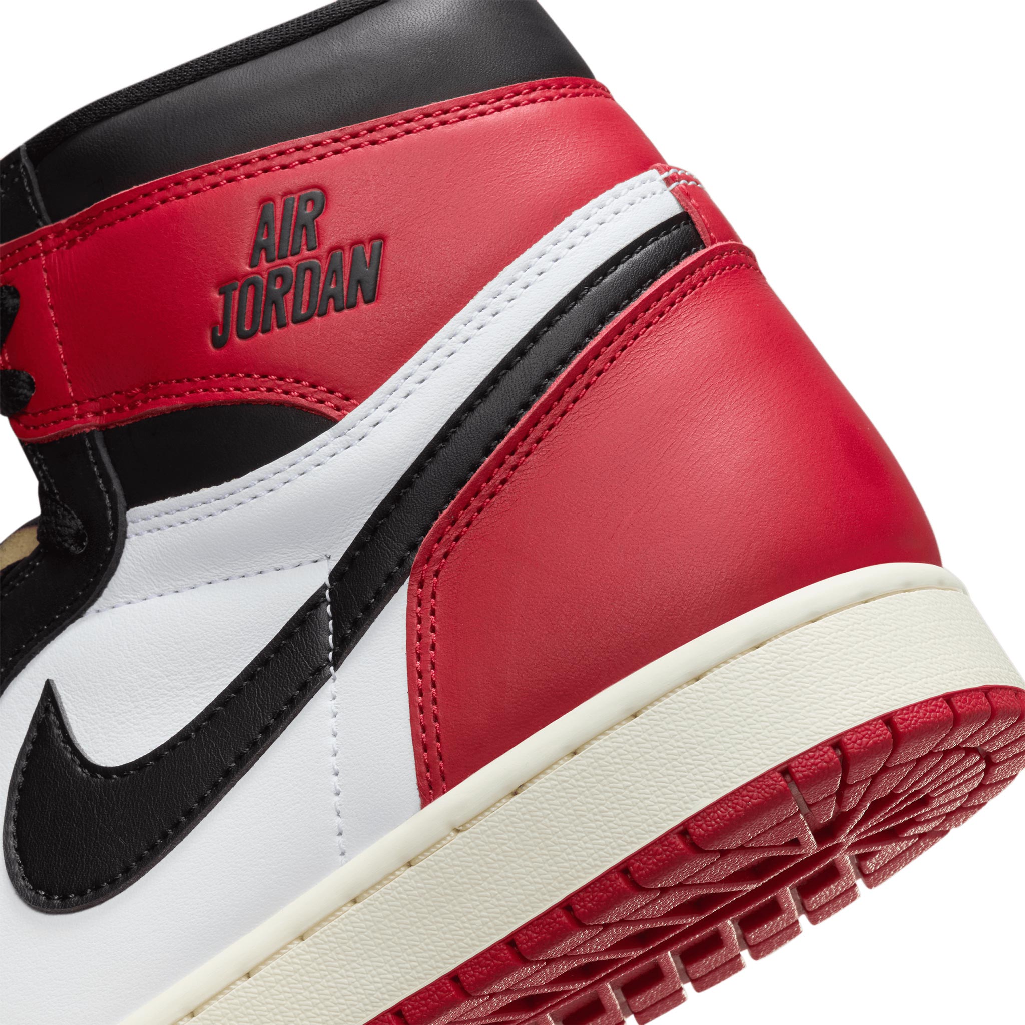 air jordan 1 retro high red and white