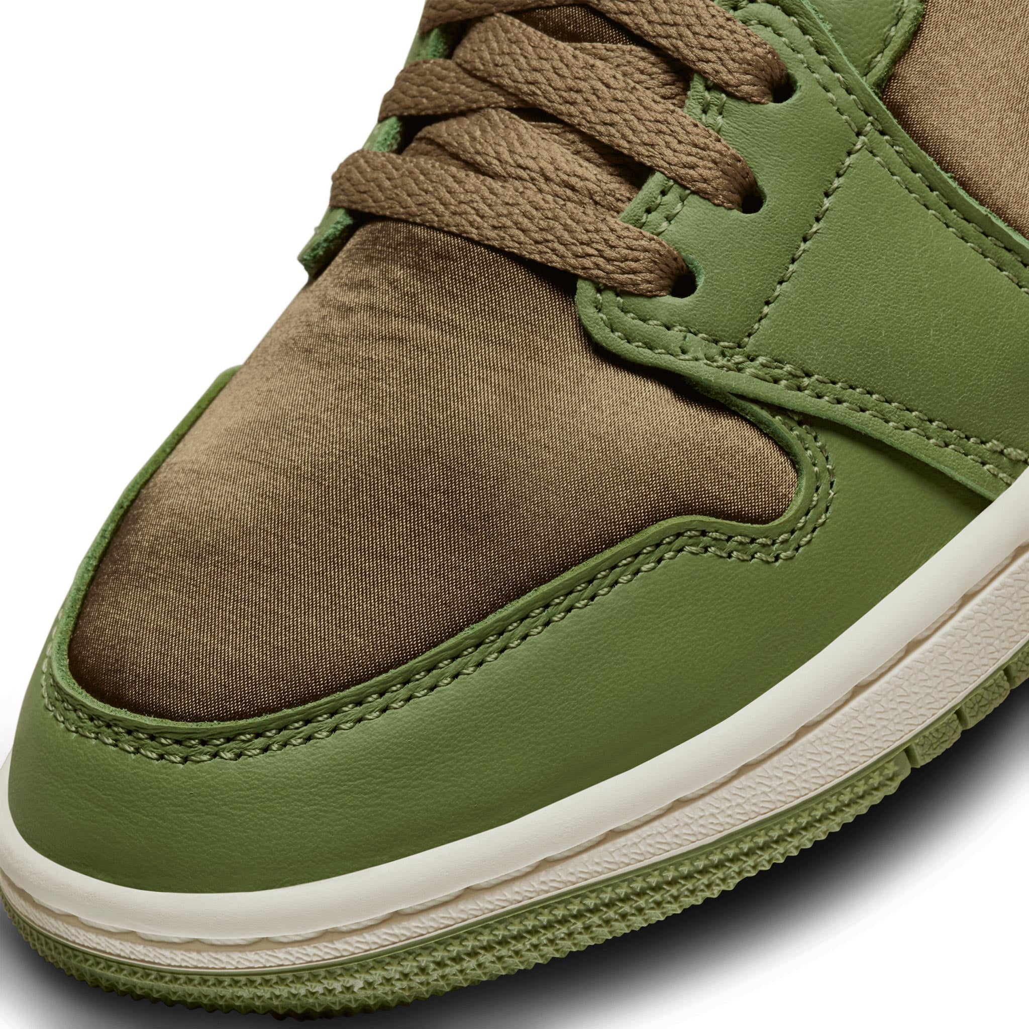 Womens olive shop green jordans