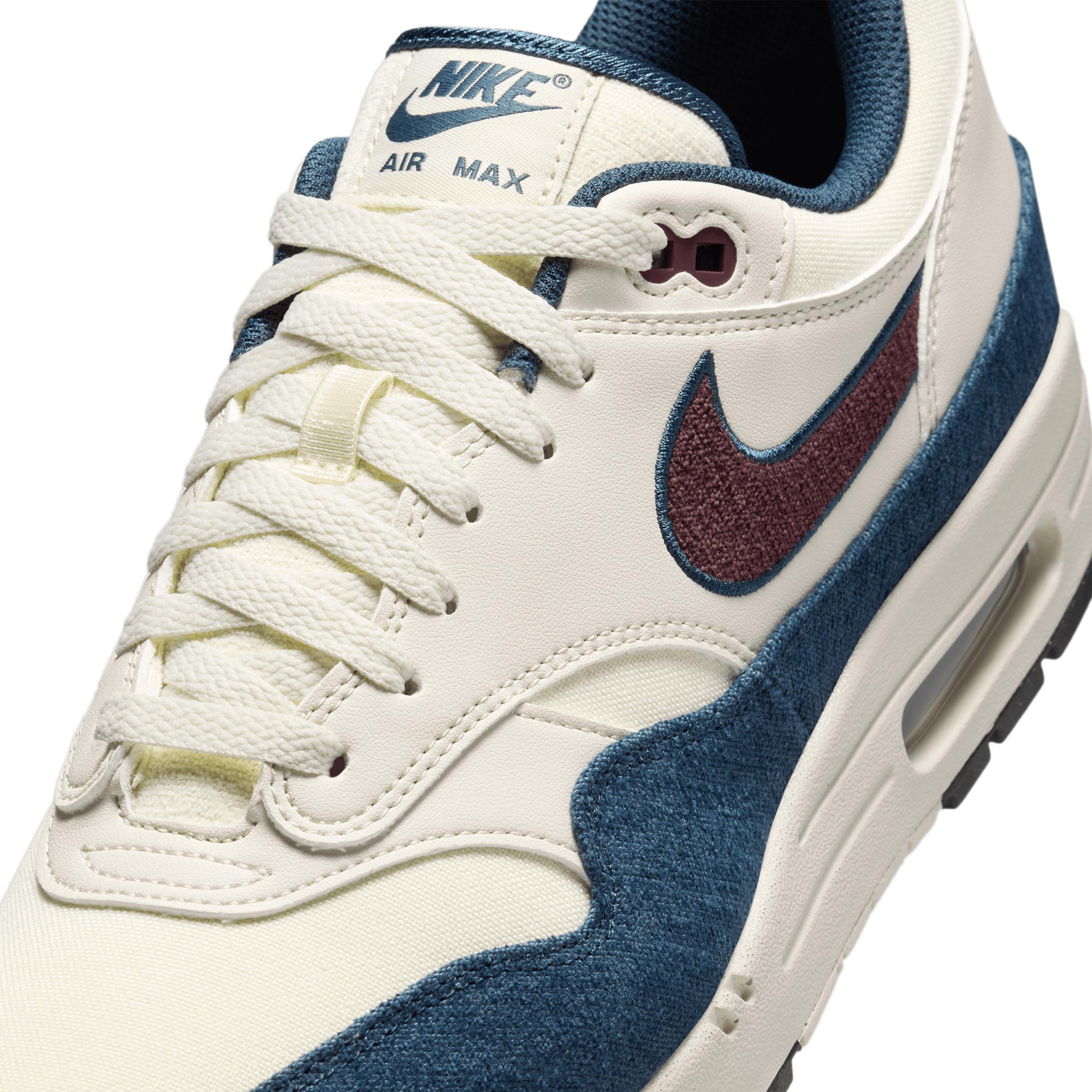 Nike Air Max 1 Coconut Milk Burgundy Crush Armory Navy FN6952 103 Capsule