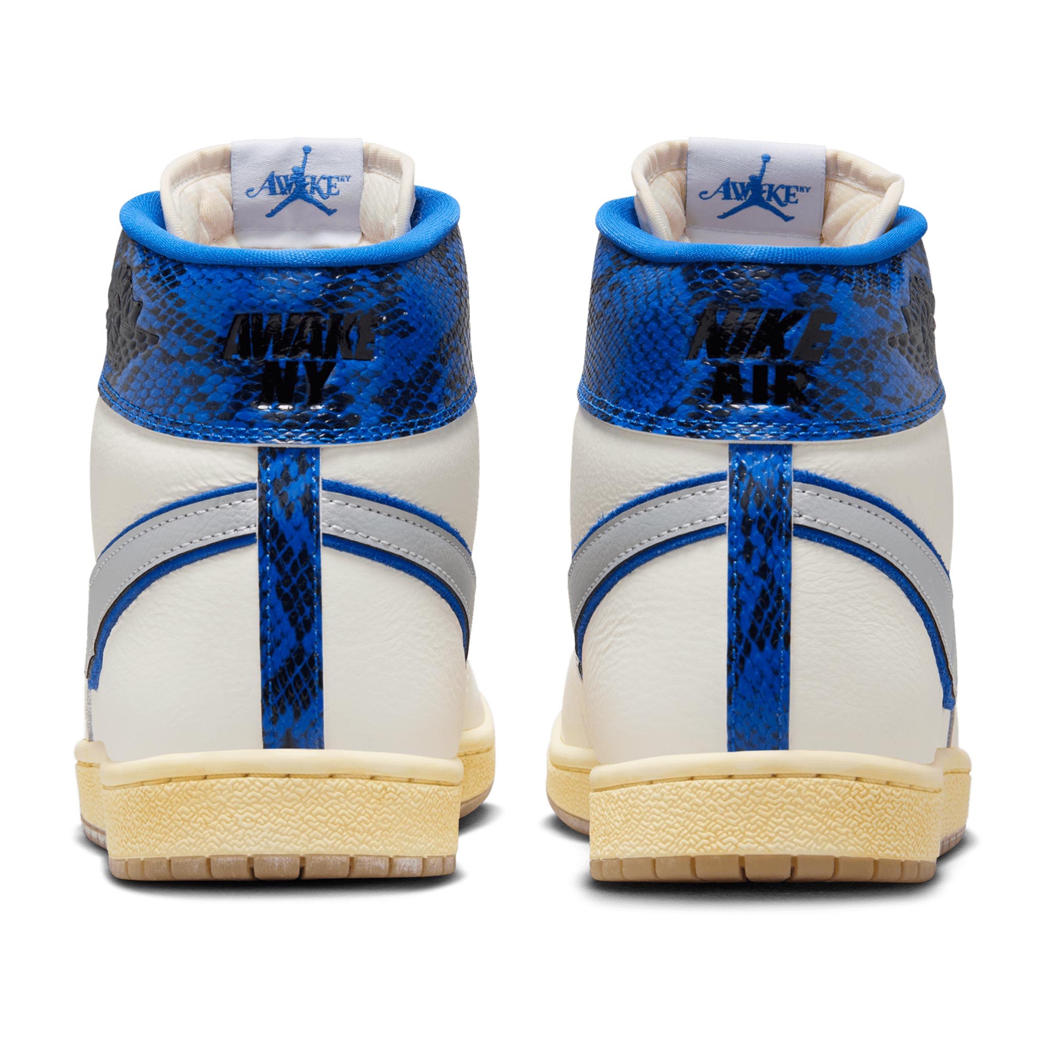 Jordan Air Ship PE SP x Awake Sail/Black-Game Royal-MTLC Platinum FN8675-104