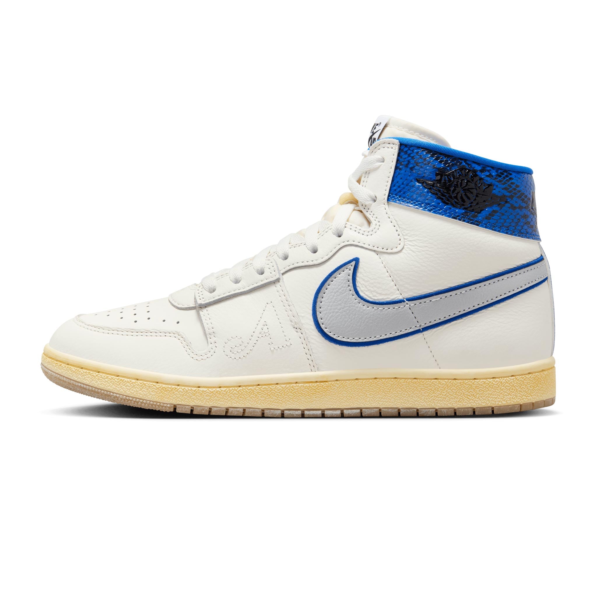 Jordan Air Ship PE SP x Awake Sail/Black-Game Royal-MTLC Platinum FN8675-104