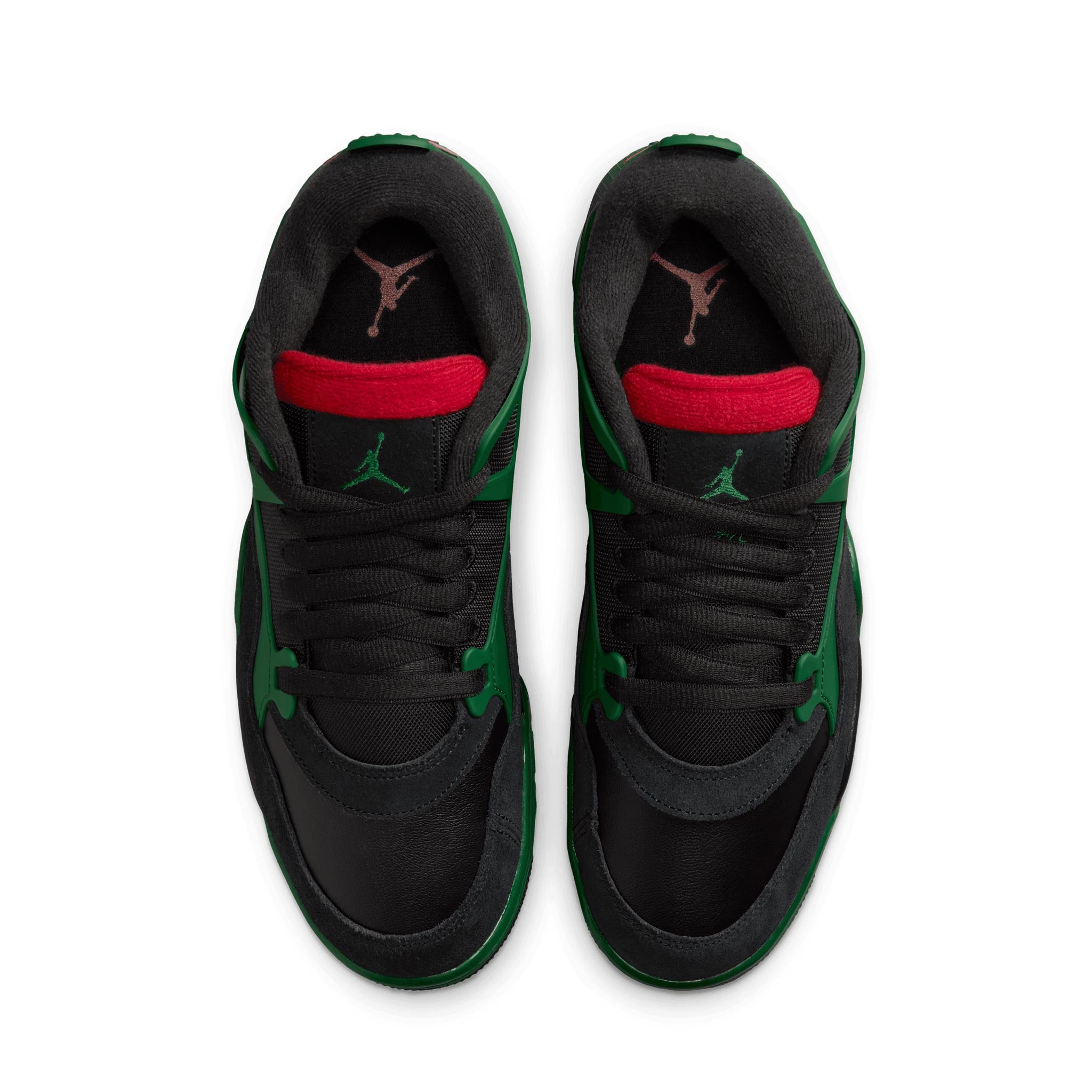 Air Jordan 4 RM BLACK/VARSITY RED-GORGE GREEN FQ7939-003