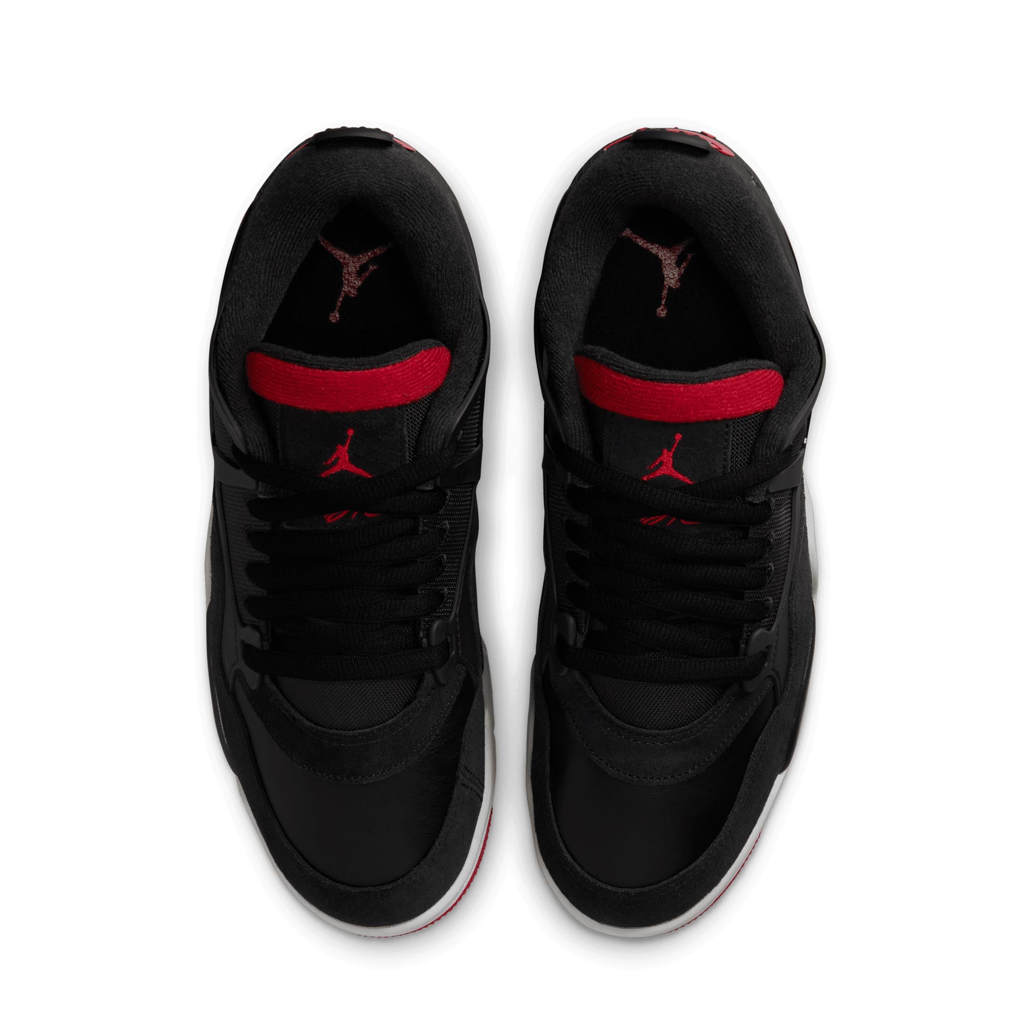 Air Jordan 4 RM BLACK/VARSITY RED-WOLF GREY-WHITE FQ7939-061