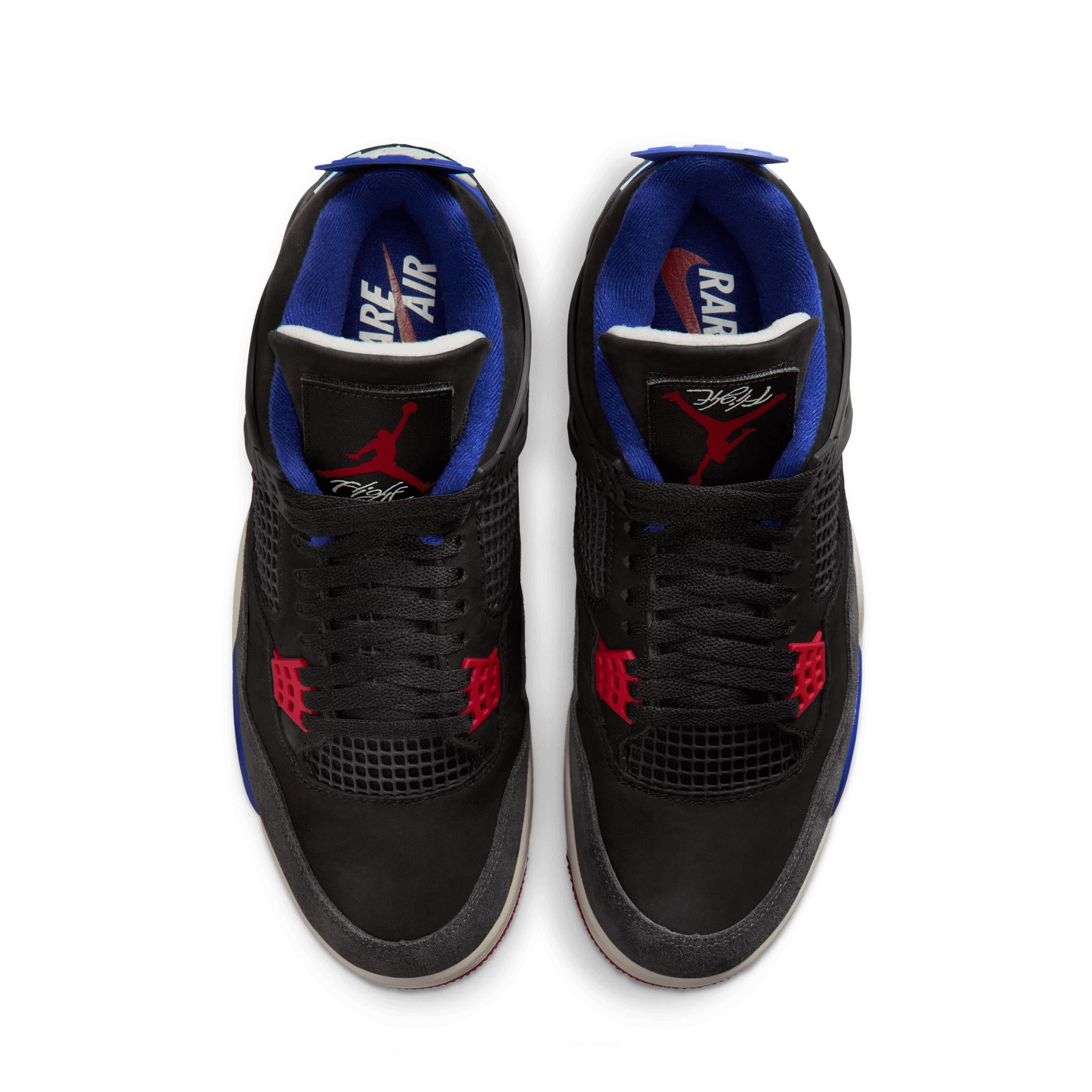 Air Jordan 4 Retro BLACK/FIRE RED-DEEP ROYAL BLUE FV5029-003
