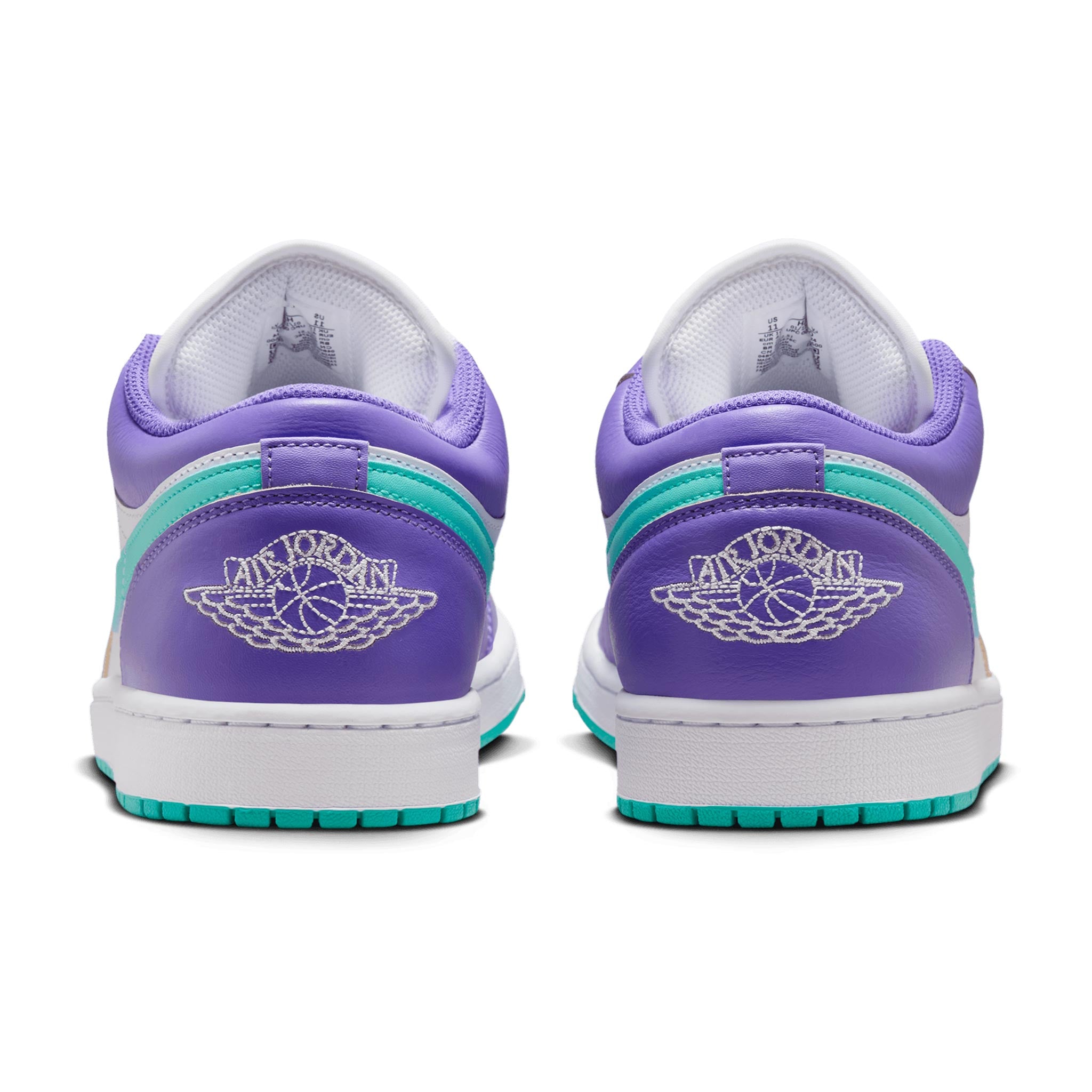 Purple and aqua jordans 2025
