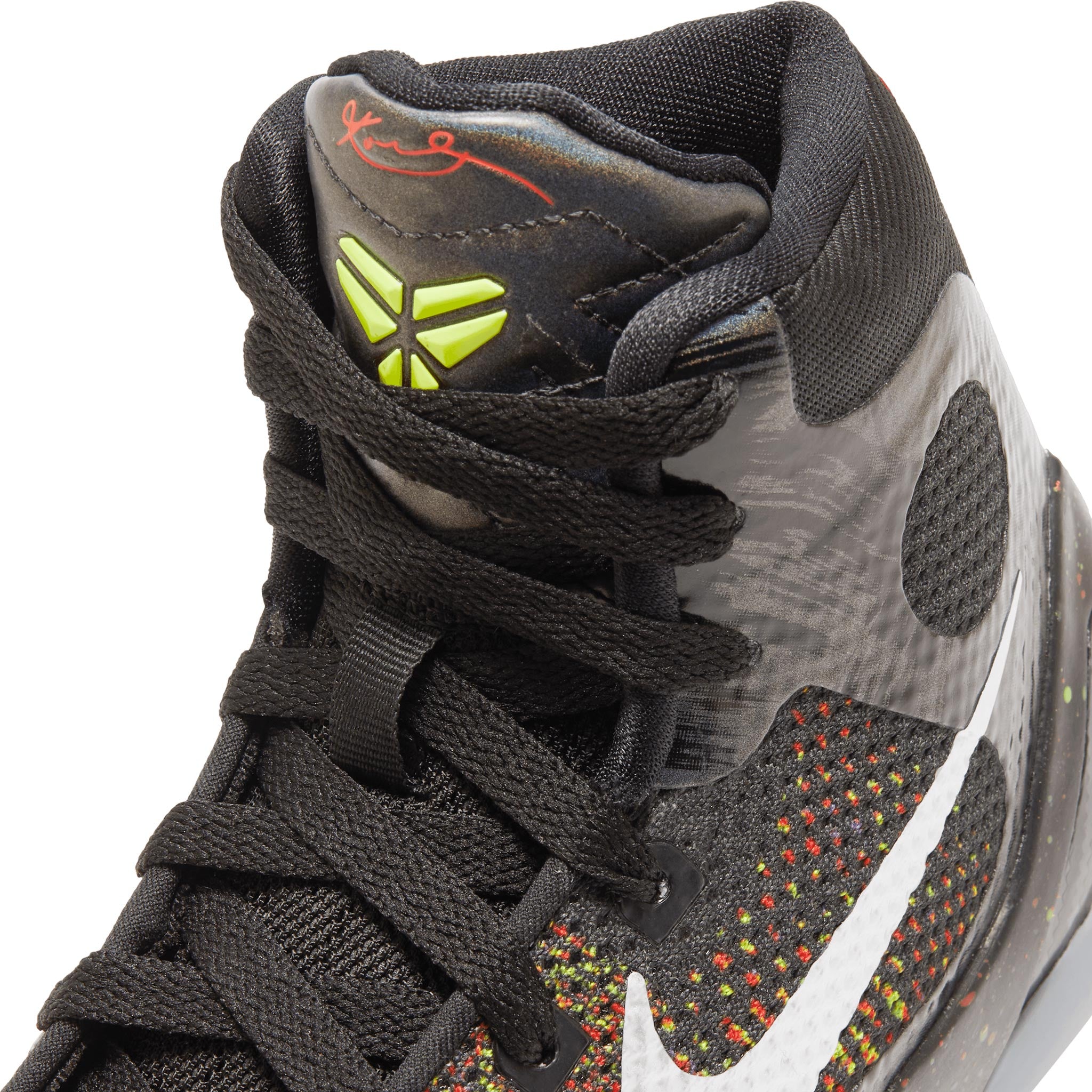 Nike Kobe IX Elite GS Black/Metallic Silver-Bright Crimson