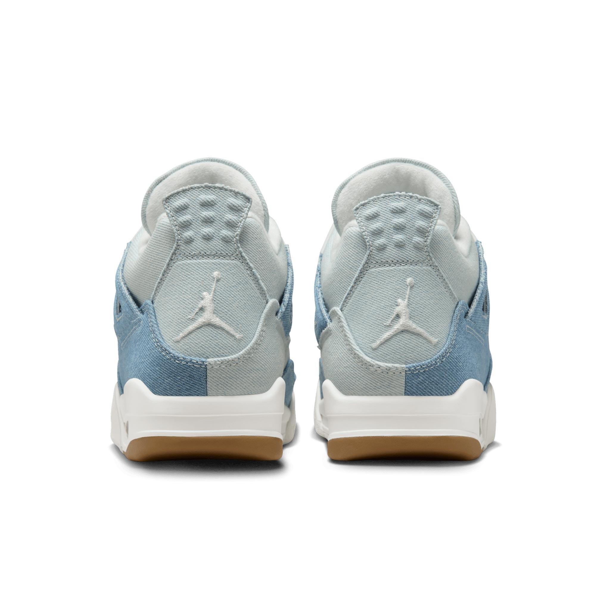 Women's Air Jordan 4 Retro Worn Blue SAIL/SAIL-GUM LIGHT BROWN IB6716-100