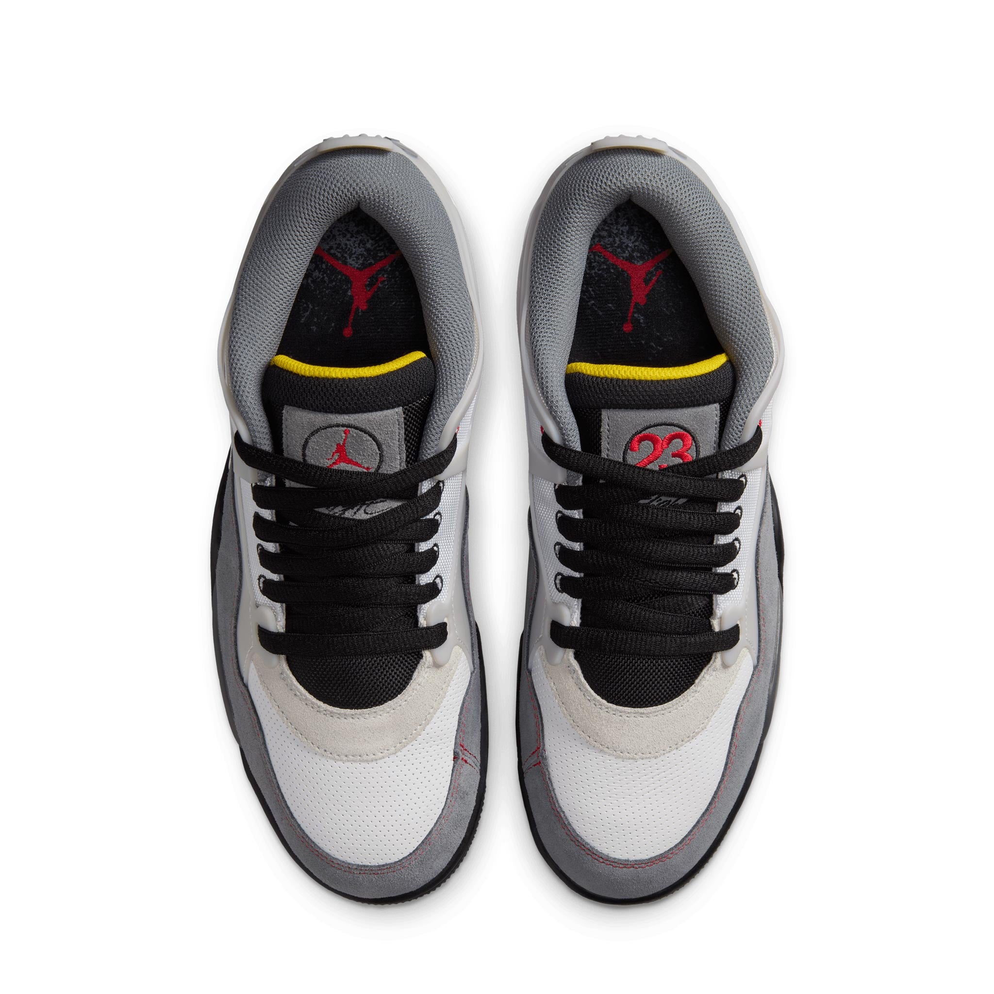 Air Jordan 4 RM Premium WHITE/FIRE RED-BLACK-SMOKE GREY IB8052-100