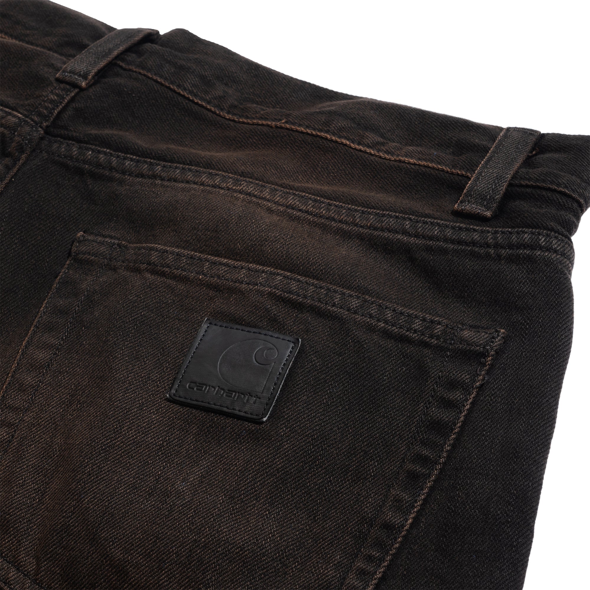 Aaron Pant 12oz Camano Denim Tobacco Washed I036728