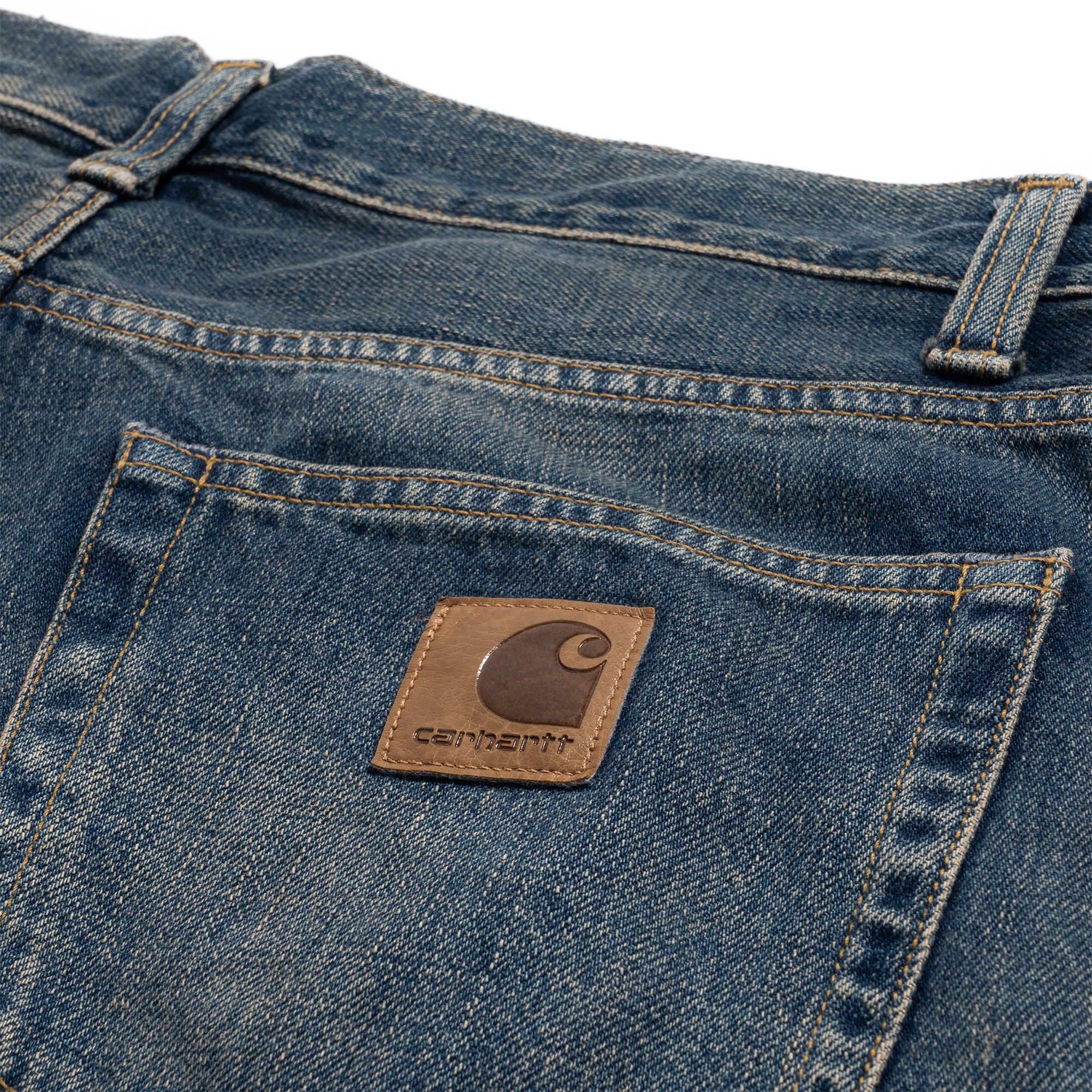 Aaron Pant Camano Denim 12oz Blue Worn I036728