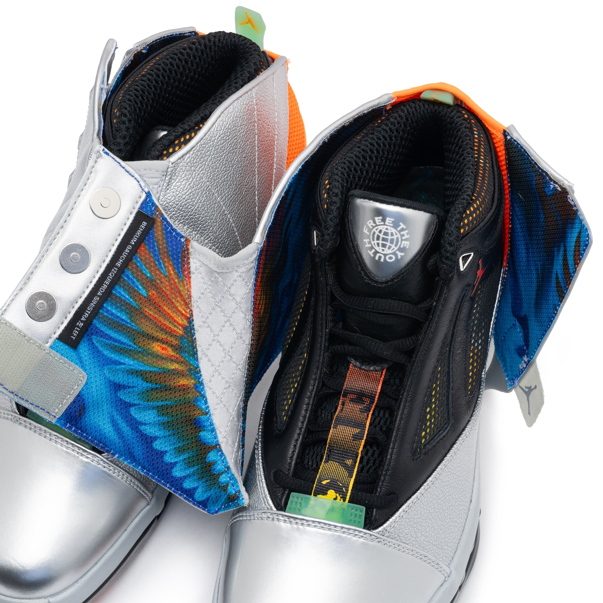 Air Jordan 16 Free The Youth SP METALLIC SILVER/PICANTE RED IV7638-001