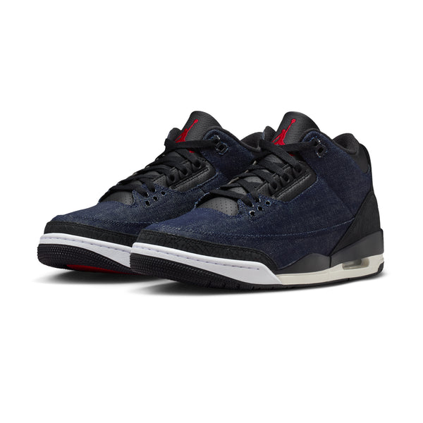 Air Jordan 3 x Levi's Indigo and Gym Red IH7959-400