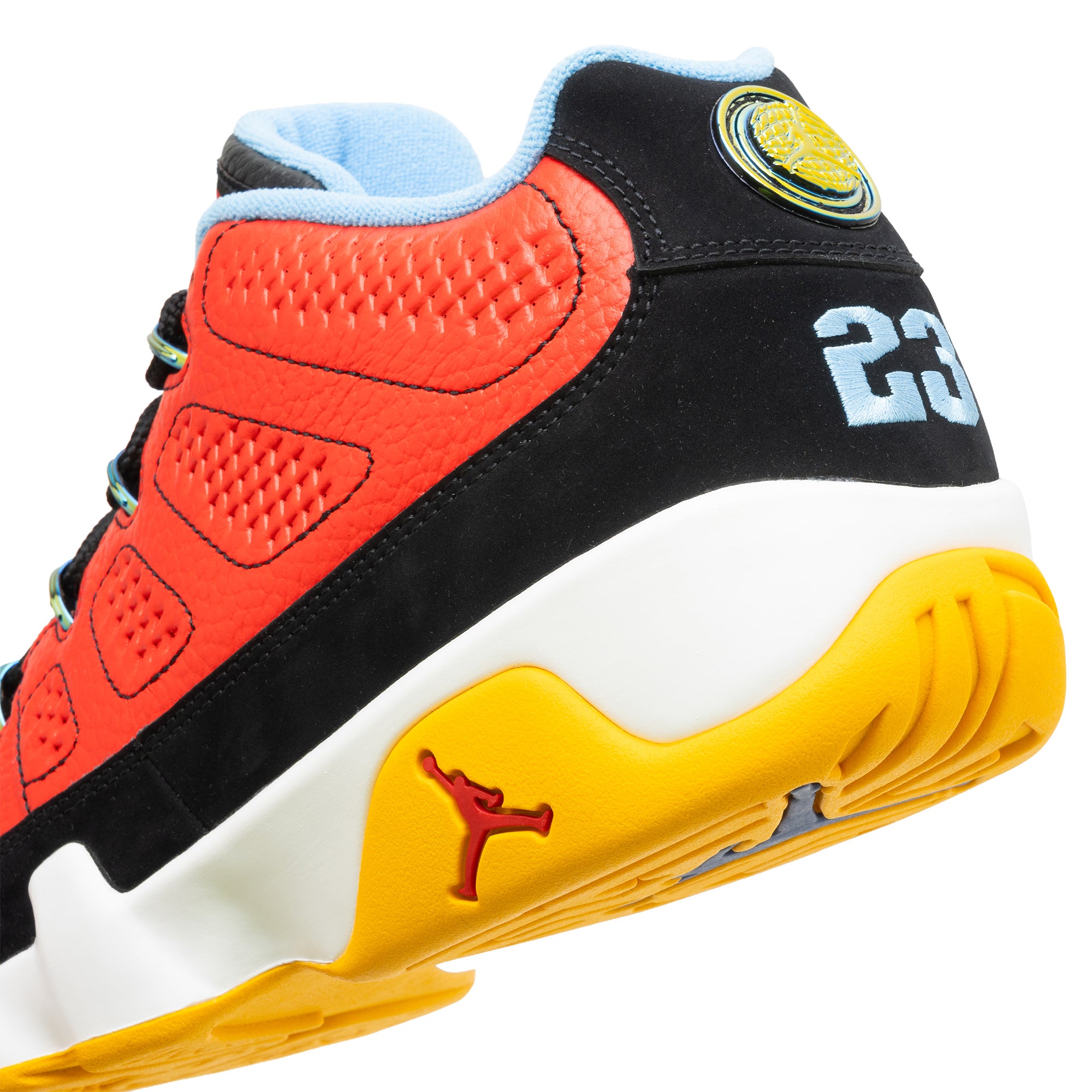 Air Jordan 9 Retro Low BLACK/CHALLENGE RED IV6476-010