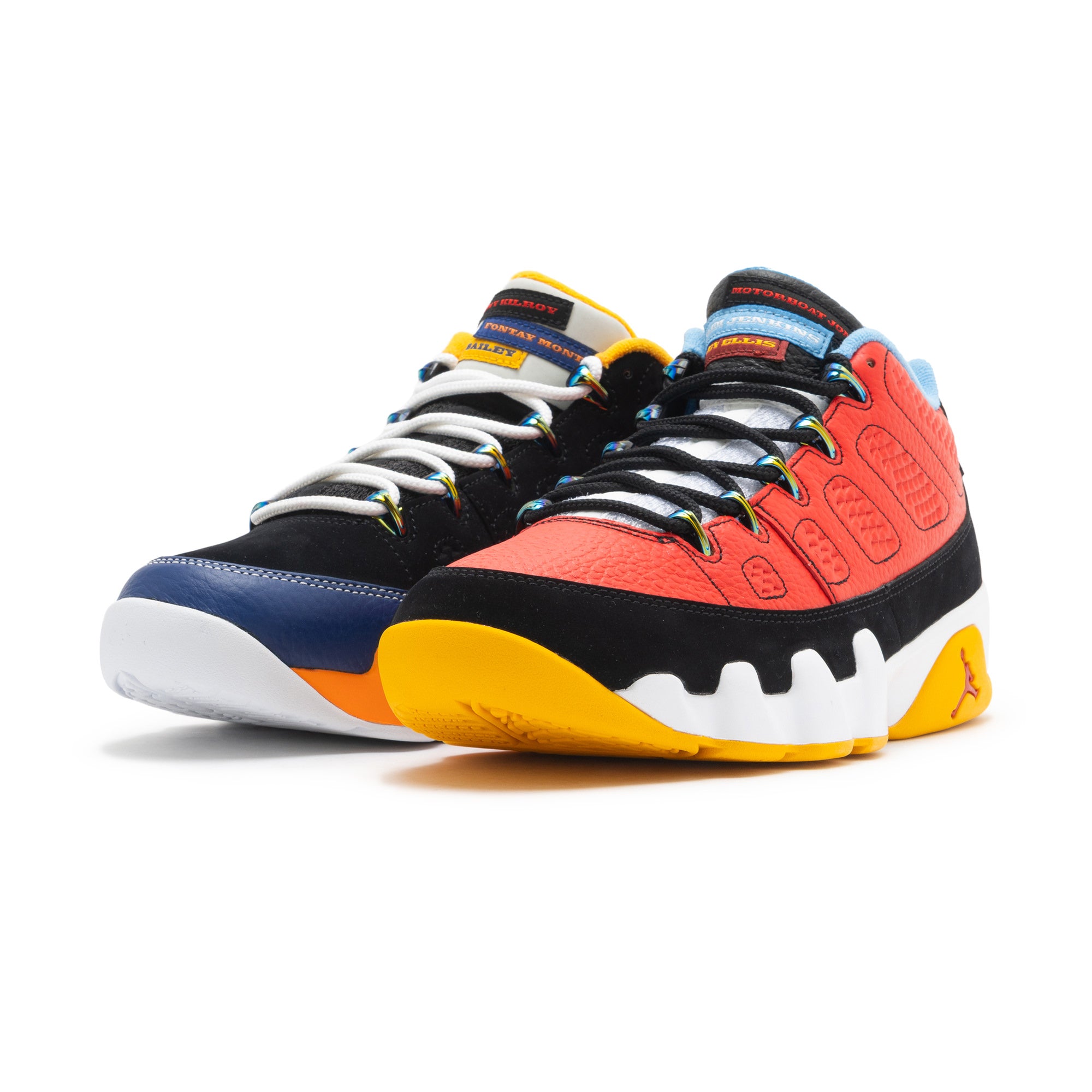 Air Jordan 9 Retro Low BLACK/CHALLENGE RED IV6476-010