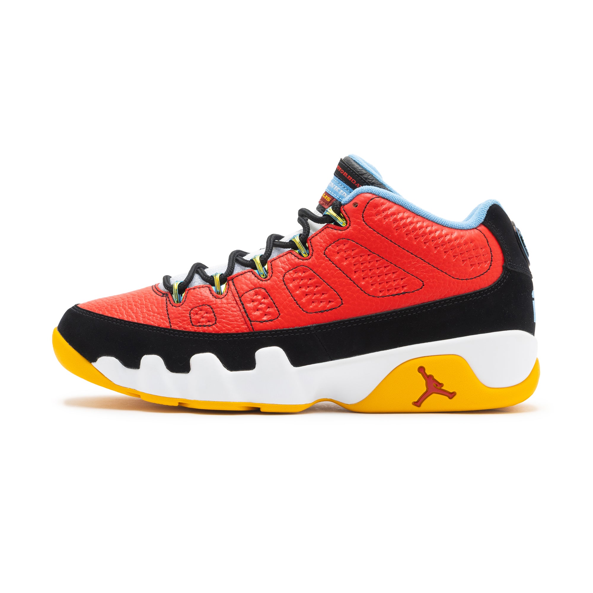Air Jordan 9 Retro Low BLACK/CHALLENGE RED IV6476-010