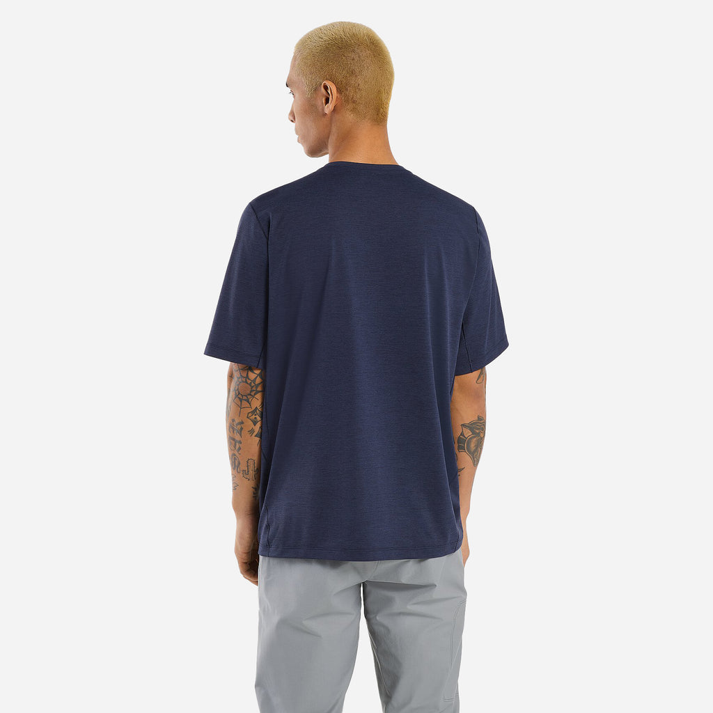 Air Jordan x Fragment T-Shirt Grey Heather/ Navy / Sport Royal