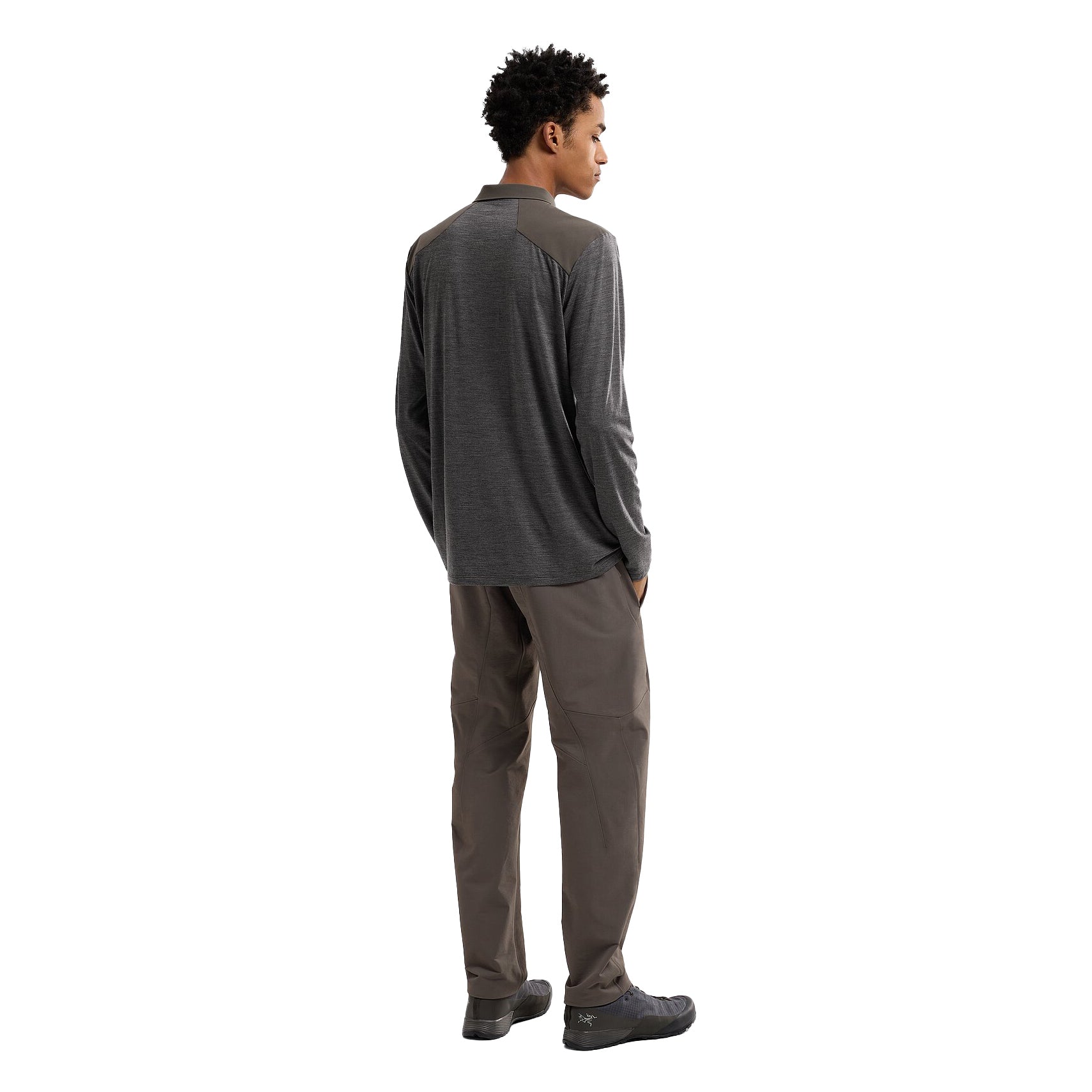 Frame LS Polo X000007226 Shade Heather