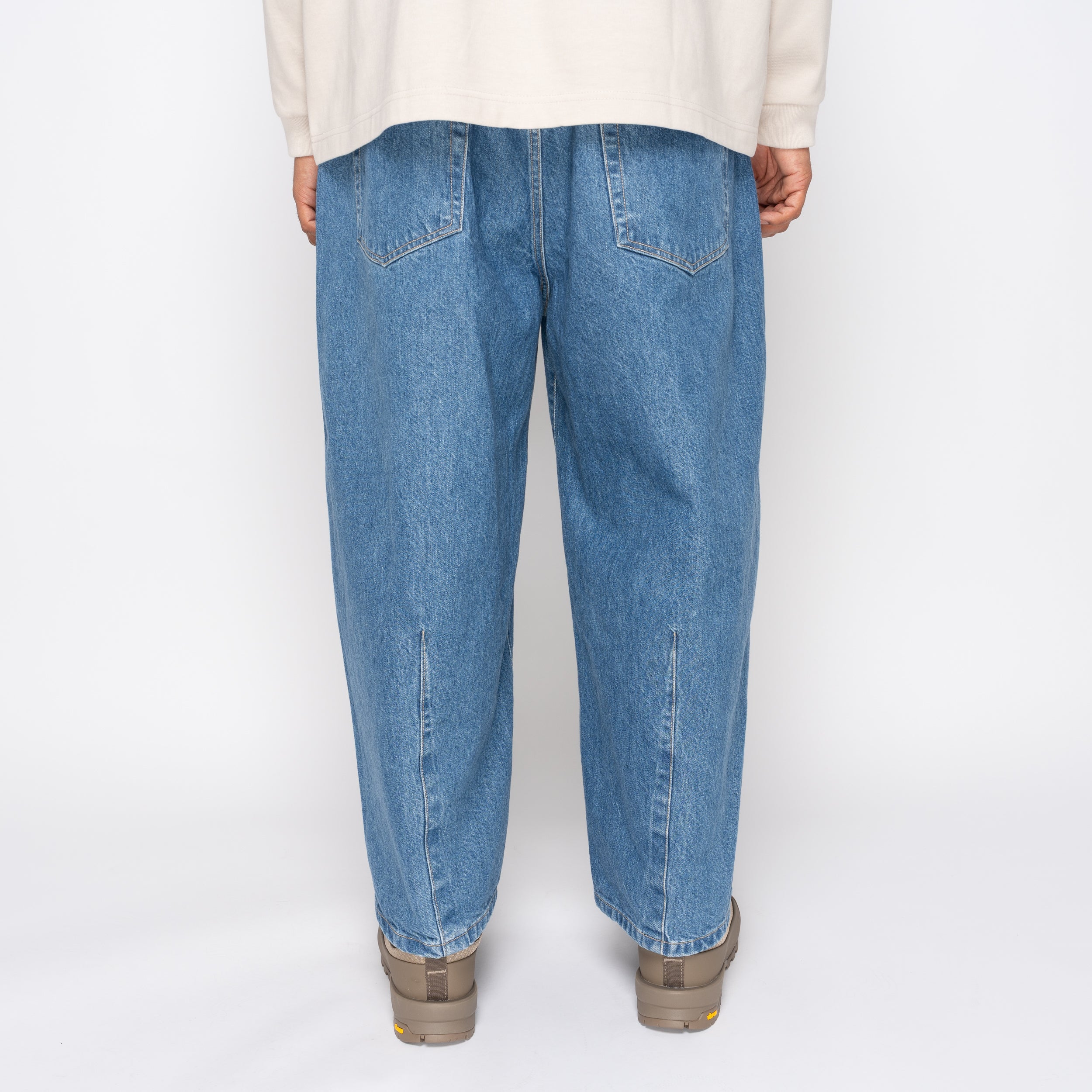 5PK Balloon Pants Enzyme Wash Indigo 1006AWBALOON5PK01-1