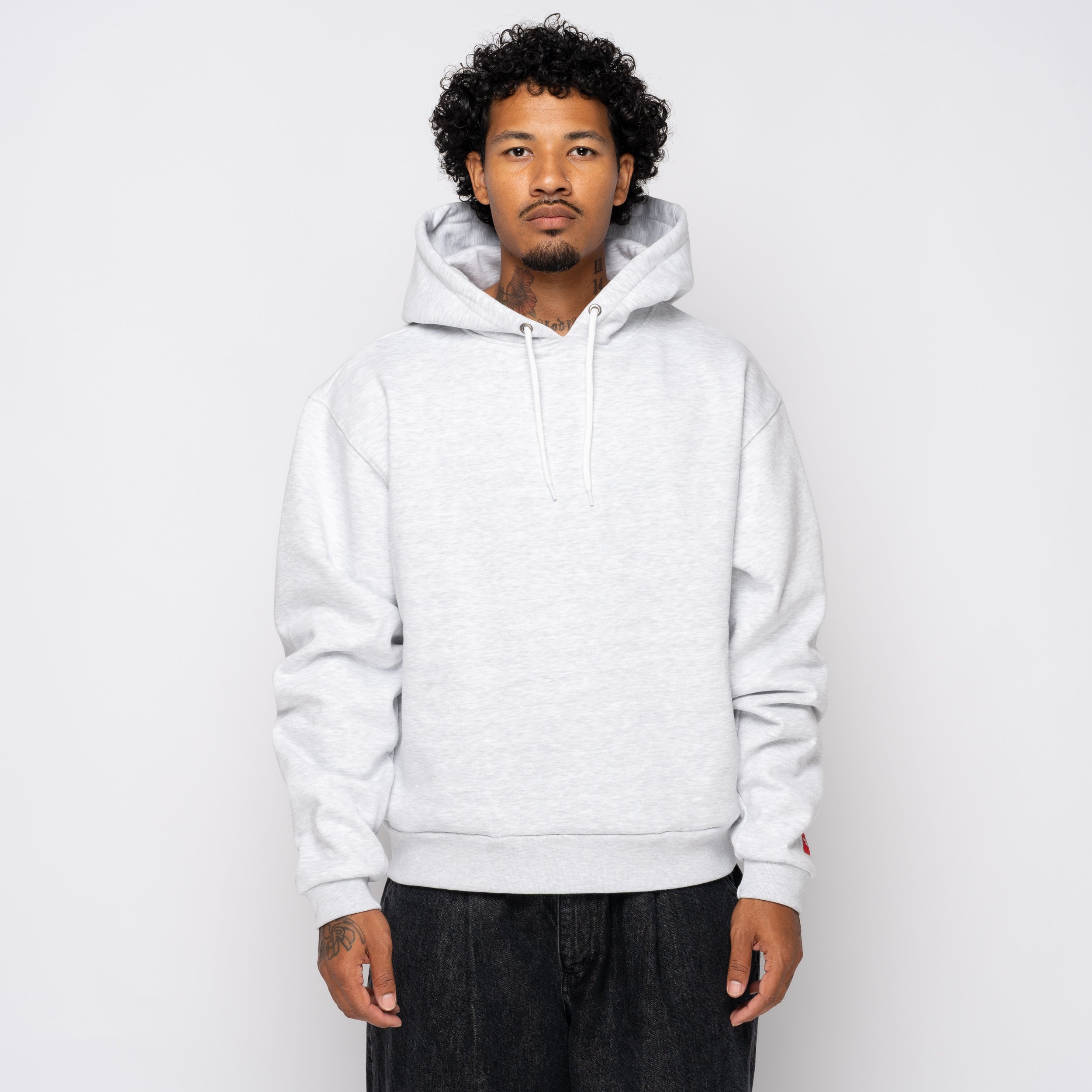 TNF Red Box Hoodie Classic Grey NF0A8EFZ
