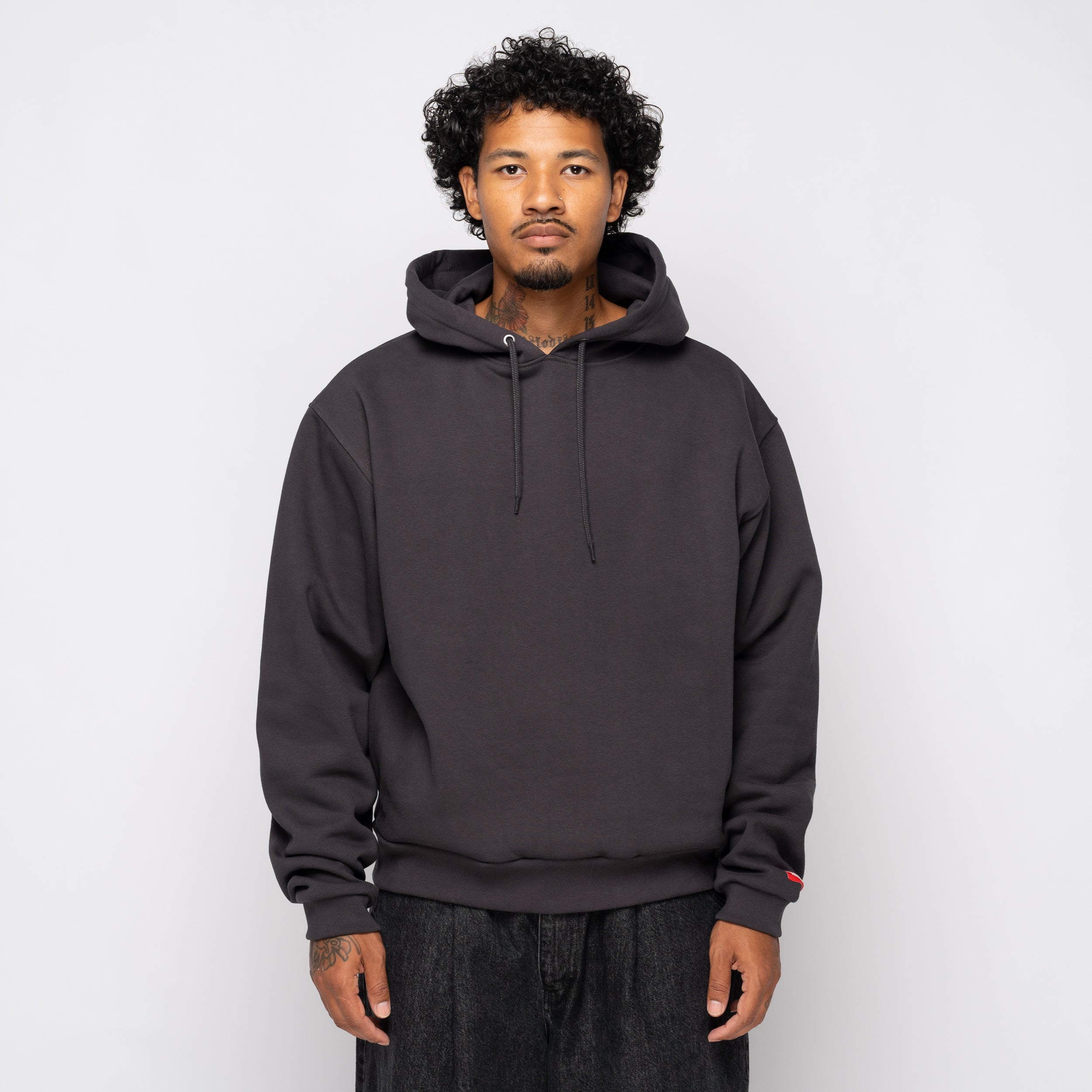TNF Red Box Hoodie Obsidian NF0A8EFZ