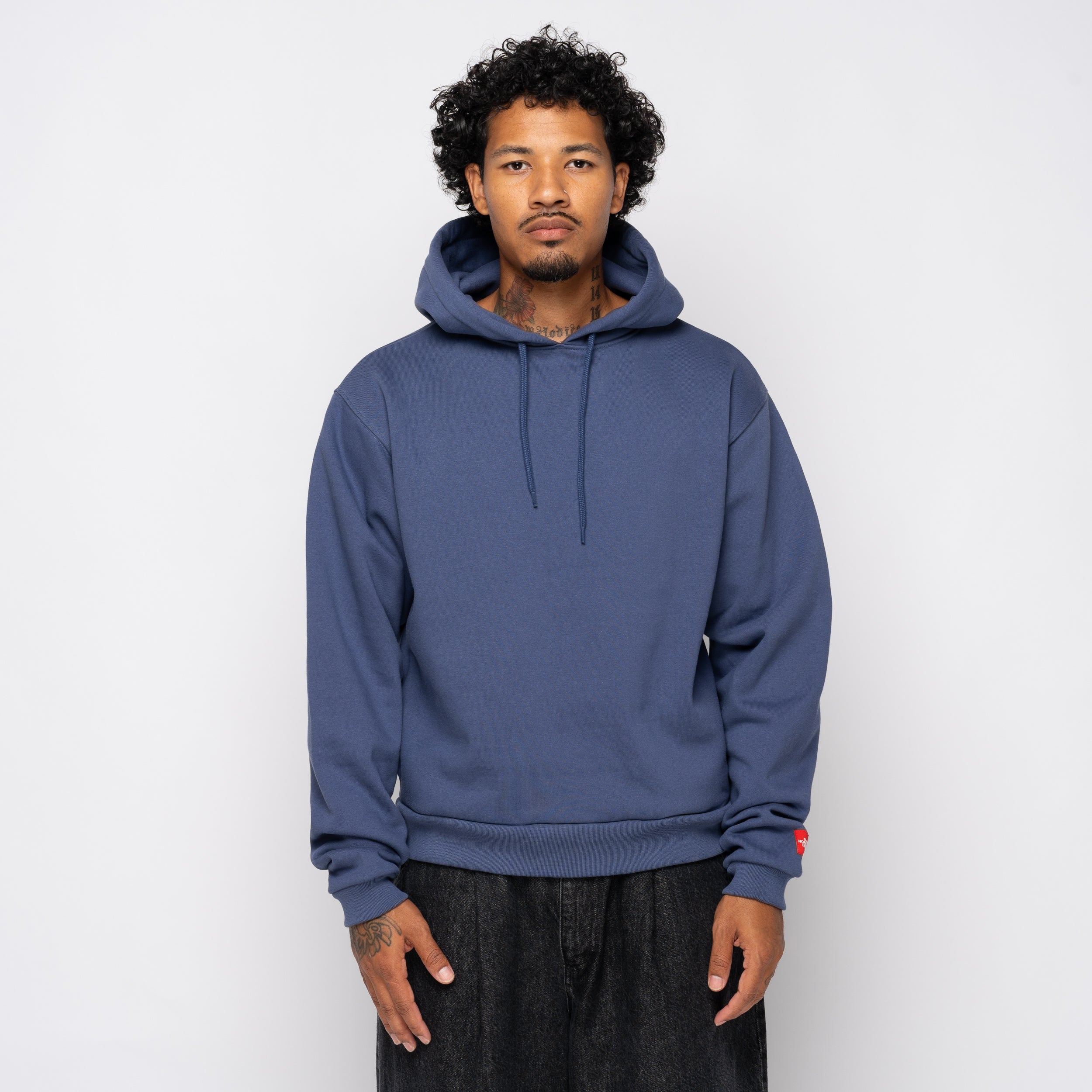 TNF Red Box Hoodie Lunar Blue NF0A8EFZ