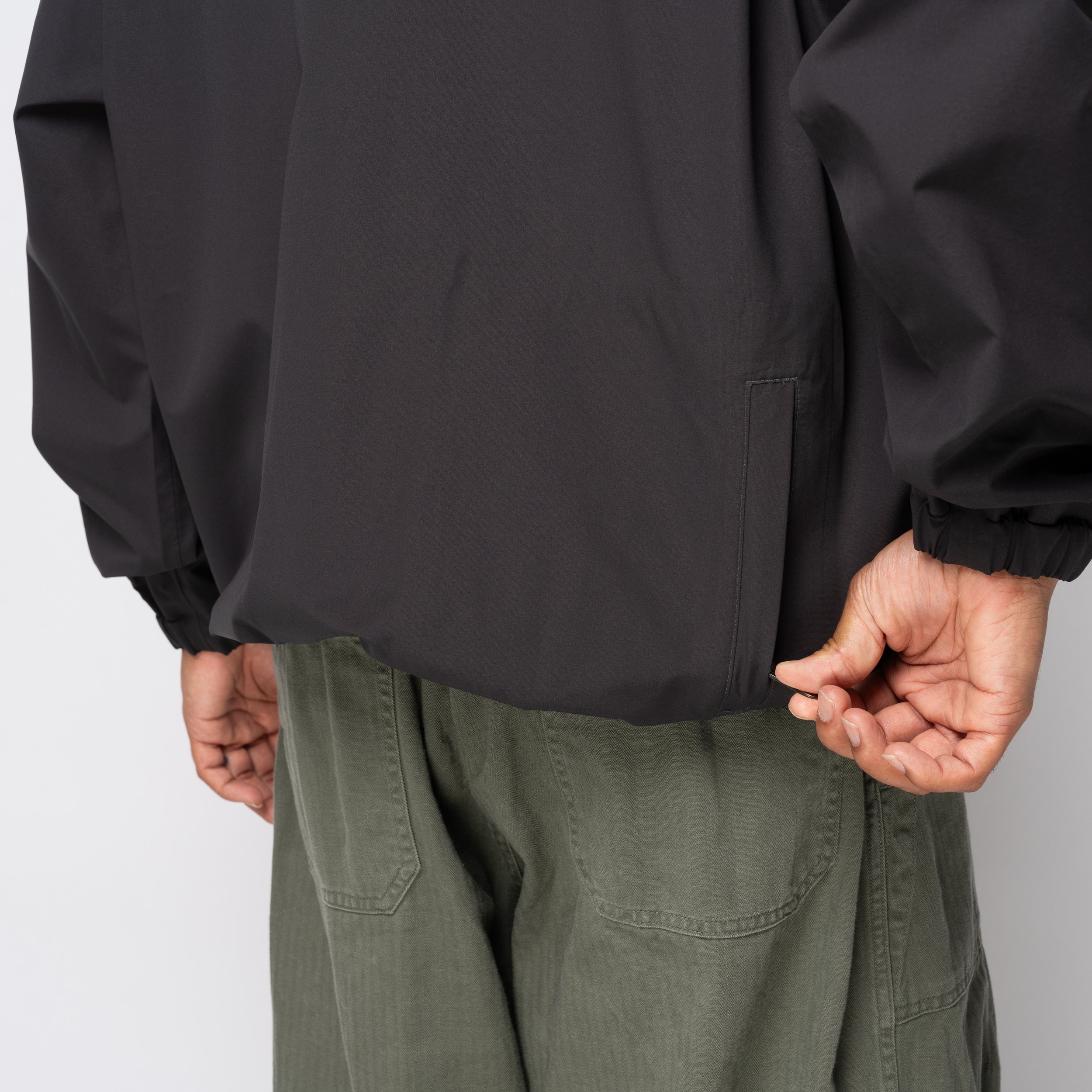 TNF Red Box Coach Jacket Obsidian NF0A8EFT