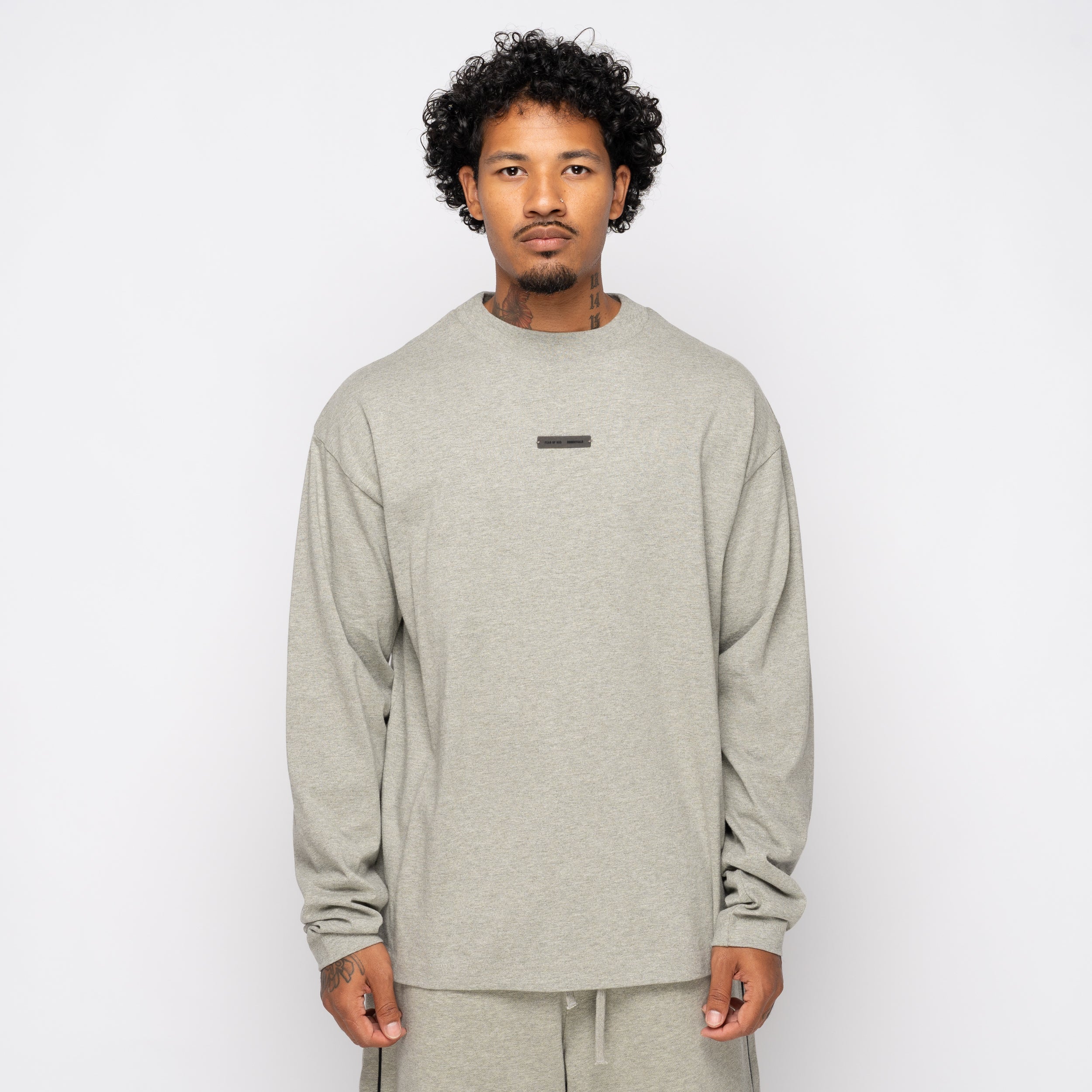 Classic Long Sleeve Tee Concrete 125SP254205F